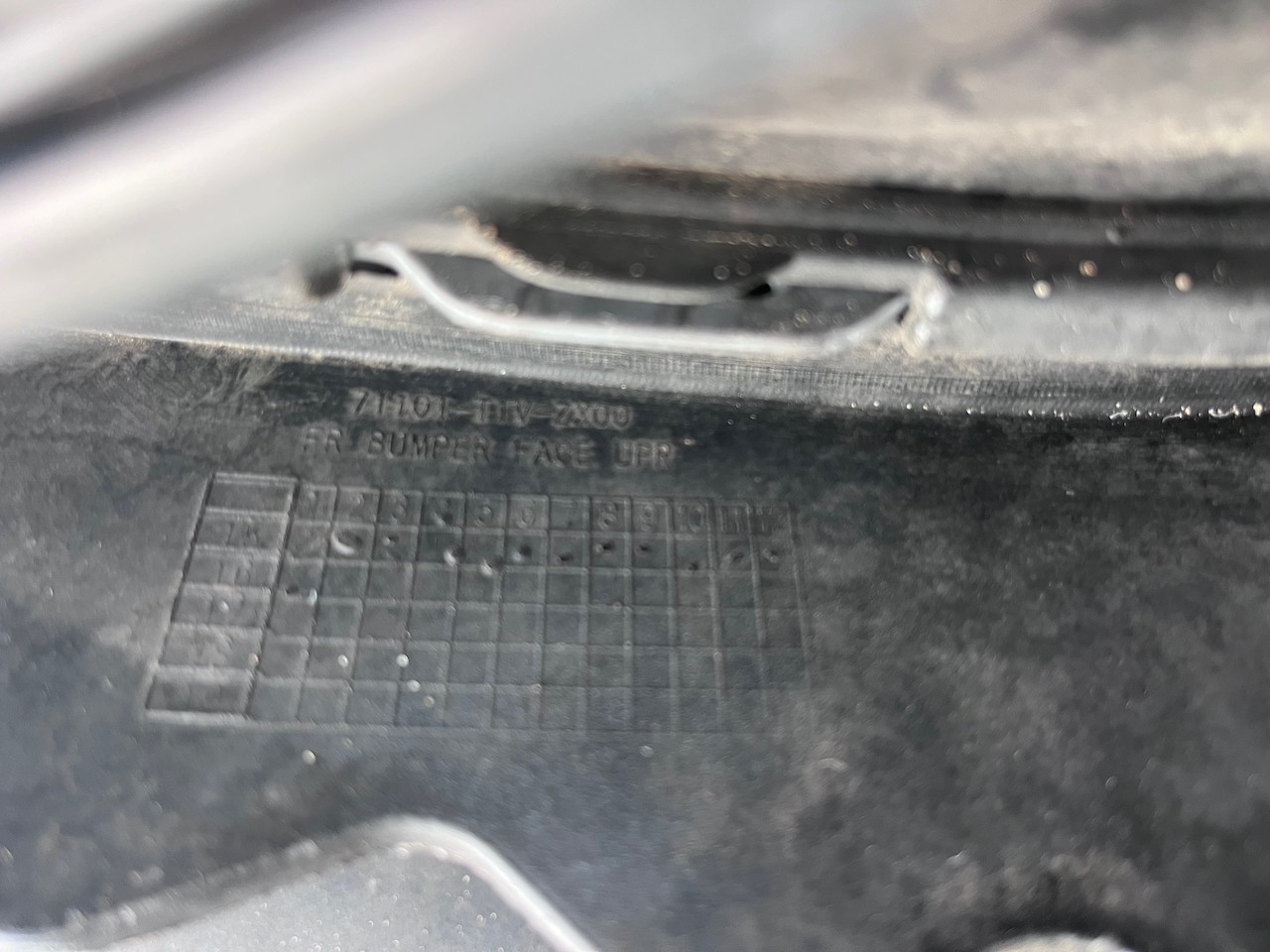 Honda Crv Areo Mk4 Lift 2015-2017 Front Bumper 4 Pdc + Jets Genuine [g574]