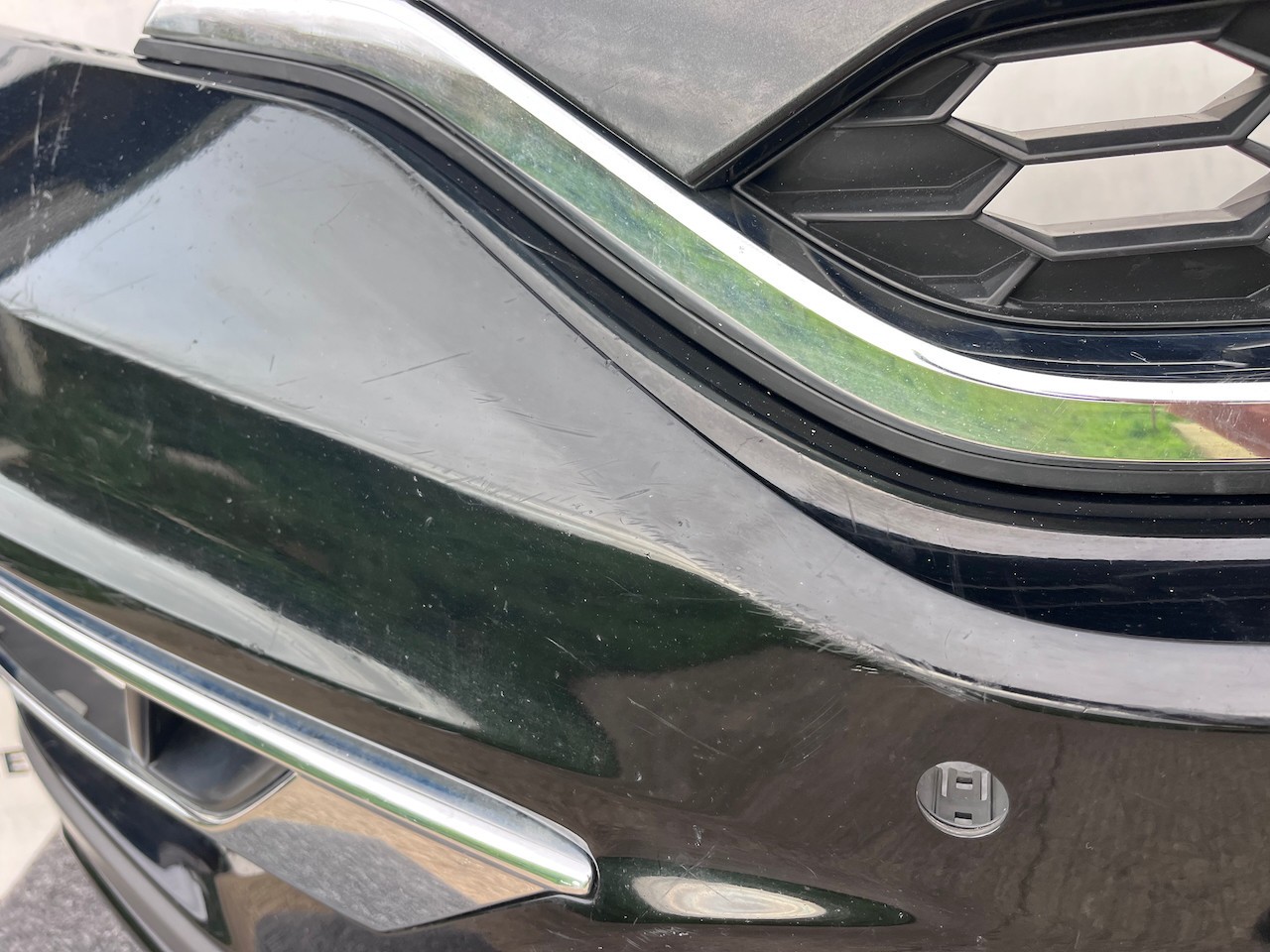 Honda Crv Areo Mk4 Lift 2015-2017 Front Bumper 4 Pdc + Jets Genuine [g574]