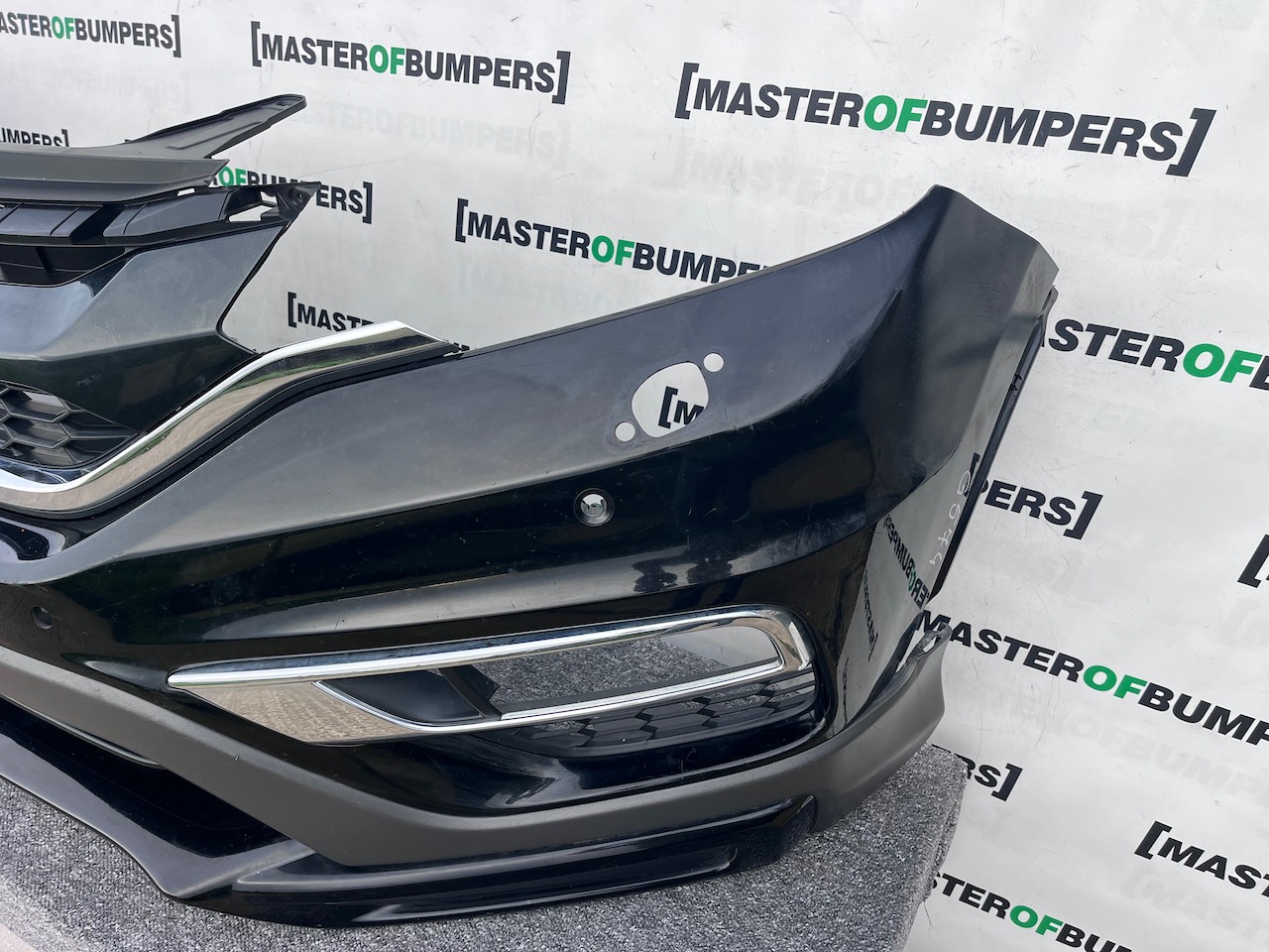 Honda Crv Areo Mk4 Lift 2015-2017 Front Bumper 4 Pdc + Jets Genuine [g574]