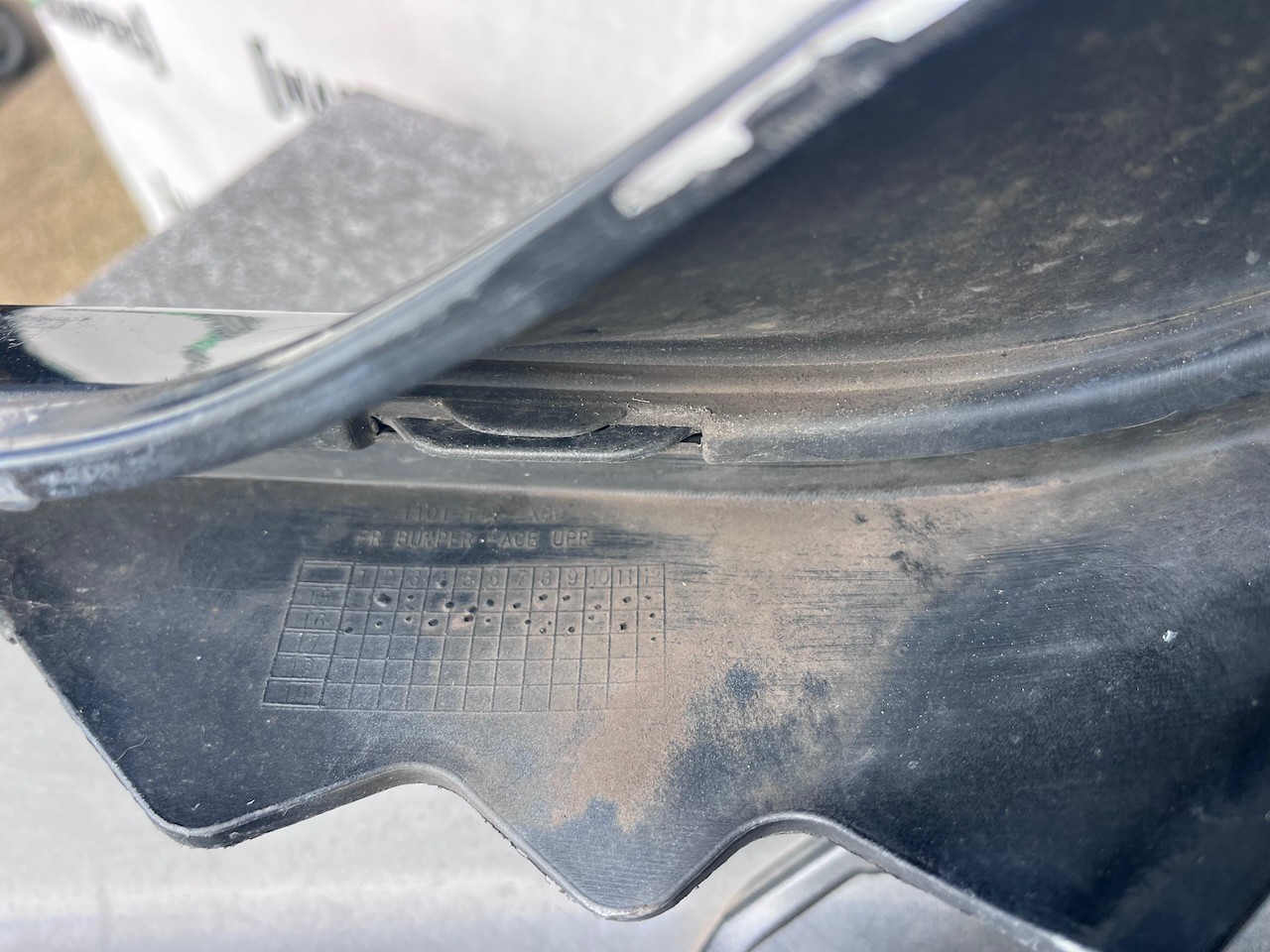 Honda Crv Elegance Mk4 Lift 2015-2017 Front Bumper 4 Pdc No Jets Genuine [g576]