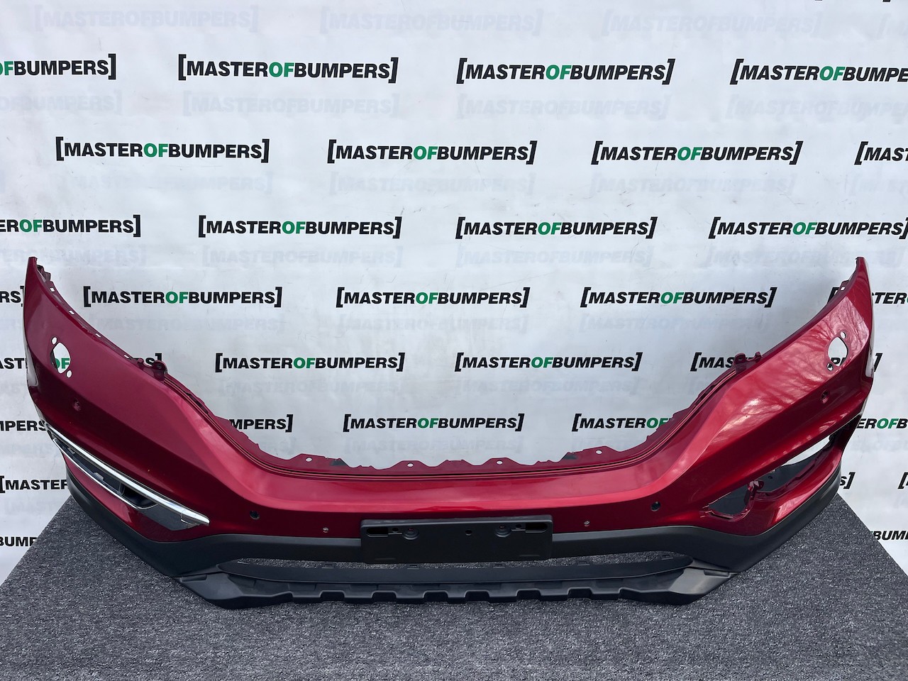 Honda Crv Elegance Mk4 Lift 2015-2017 Front Bumper 4 Pdc Jets Genuine [g591]