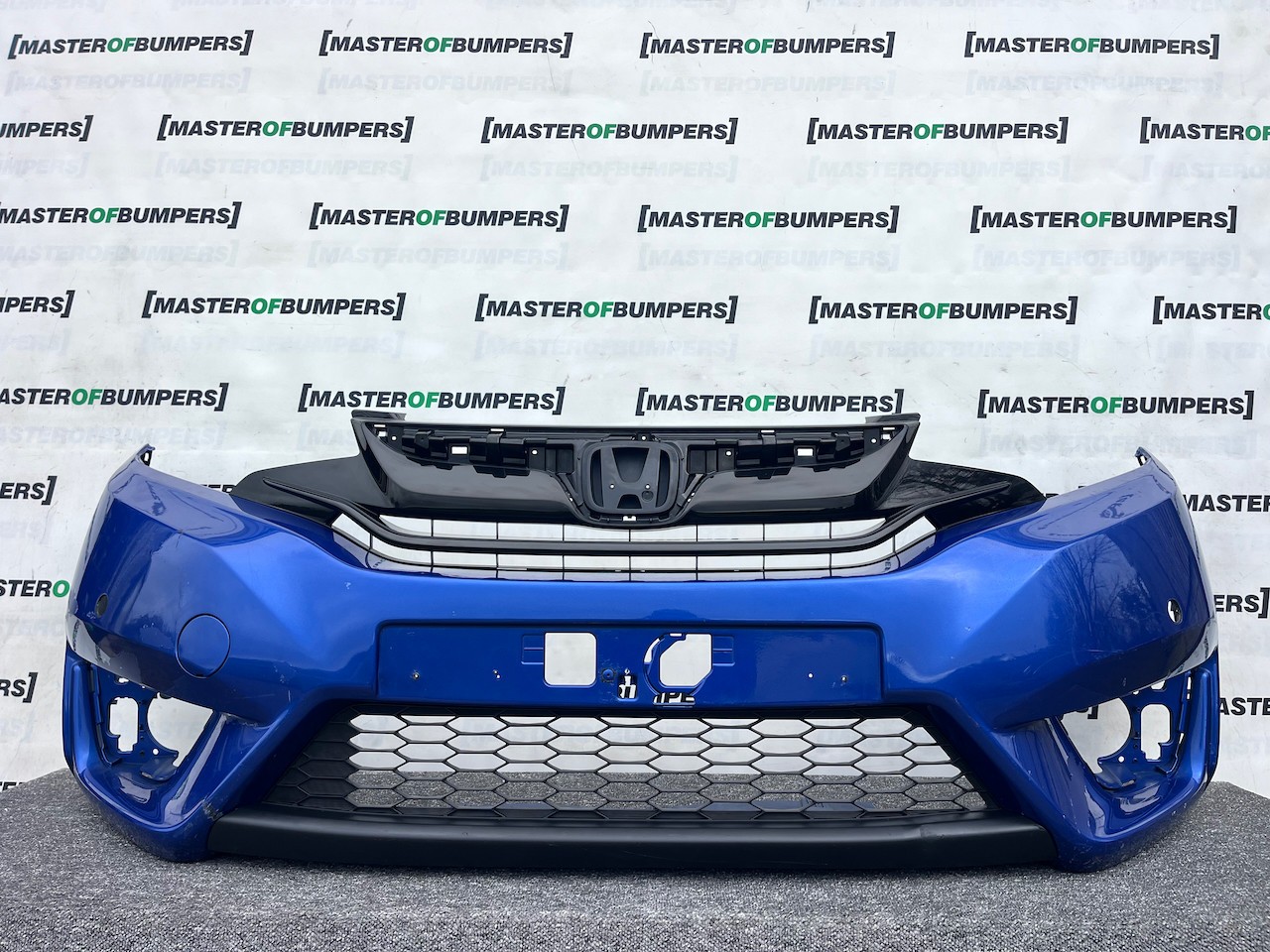 Honda Jazz Ex V-tec Mk3 Hatchback 2015-2017 Front Bumper 4 Pdc Genuine [g602]