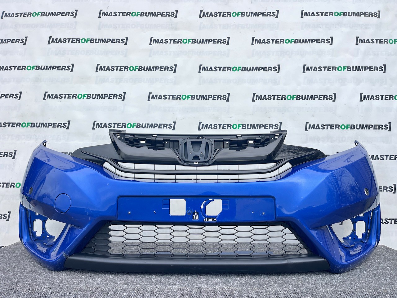 Honda Jazz Ex V-tec Mk3 Hatchback 2015-2017 Front Bumper 4 Pdc Genuine [g602]