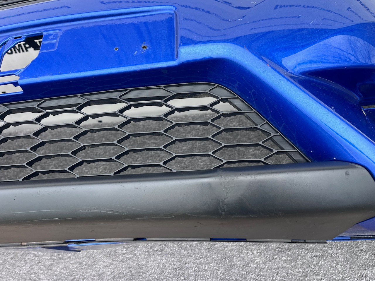 Honda Jazz Ex V-tec Mk3 Hatchback 2015-2017 Front Bumper 4 Pdc Genuine [g602]