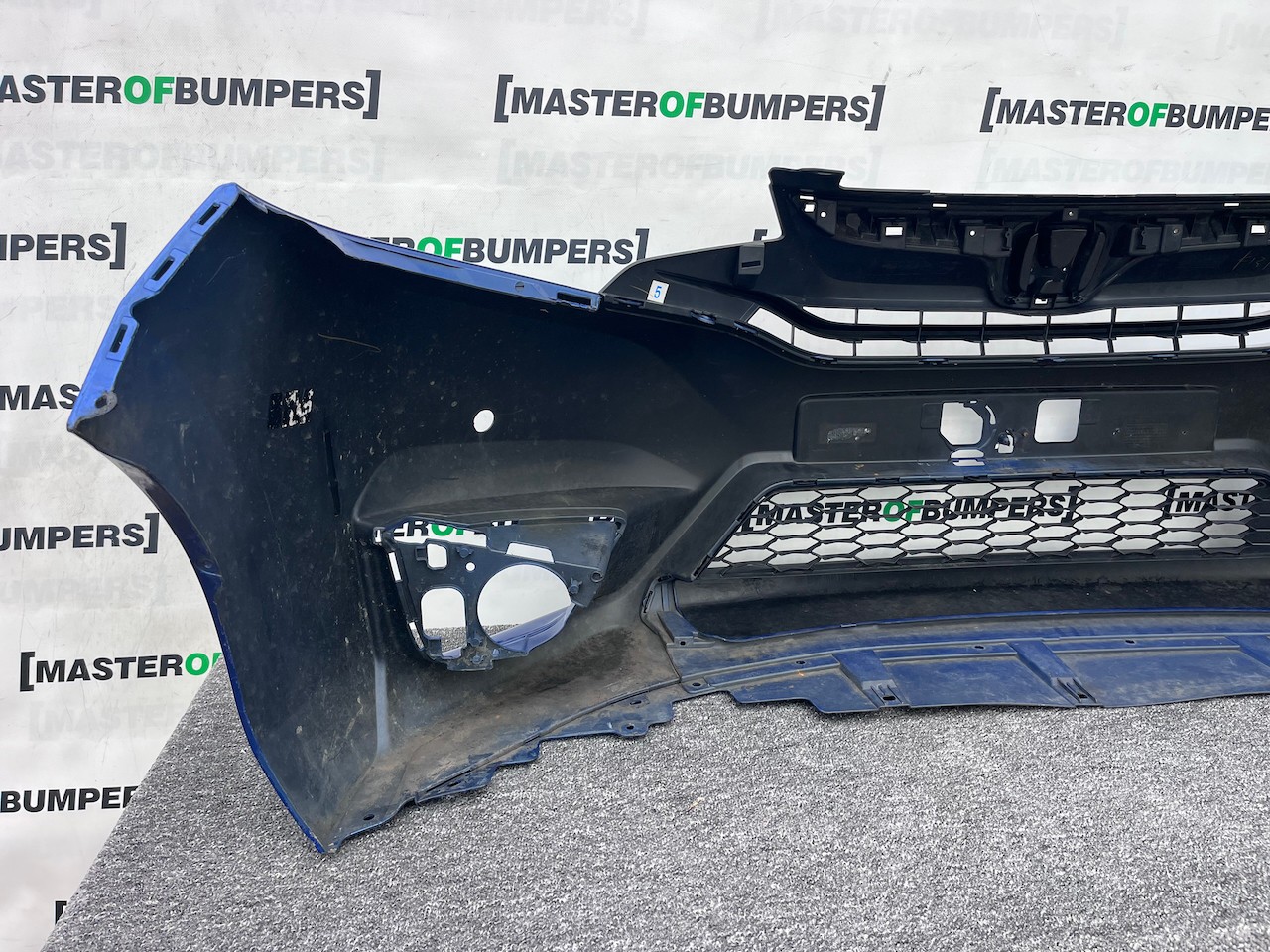 Honda Jazz Ex V-tec Mk3 Hatchback 2015-2017 Front Bumper 4 Pdc Genuine [g602]