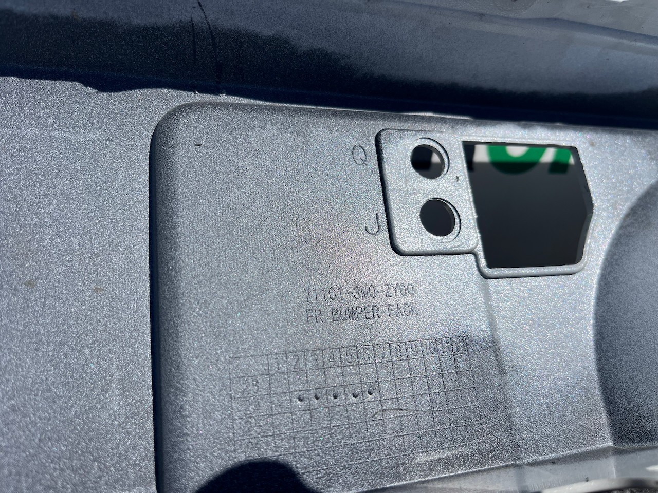 Honda Hr-v Hrv Hybrid Elegance 2021 - 2025 Front Bumper 4 Pdc Genuine [g614]