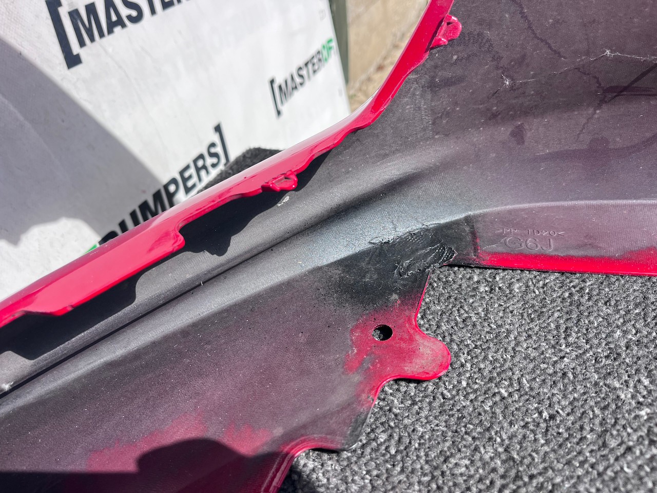 Honda Jazz Ex V-tec Hatchback Lift 2018-2020 Front Bumper 4 Pdc Genuine [g637]