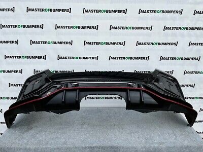 Honda Civic Type R 2017-2019 Rear Bumper With Difuser Genuine [g231]