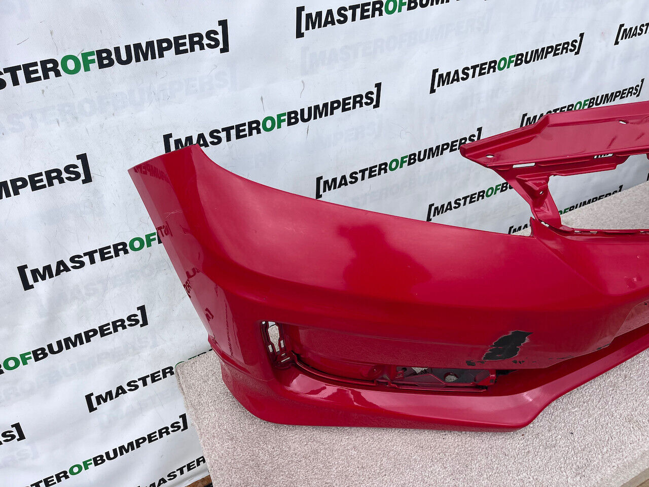 Honda Jazz Sport Mk2 Facelift 2010-2013 Front Bumper Red Genuine [g418]