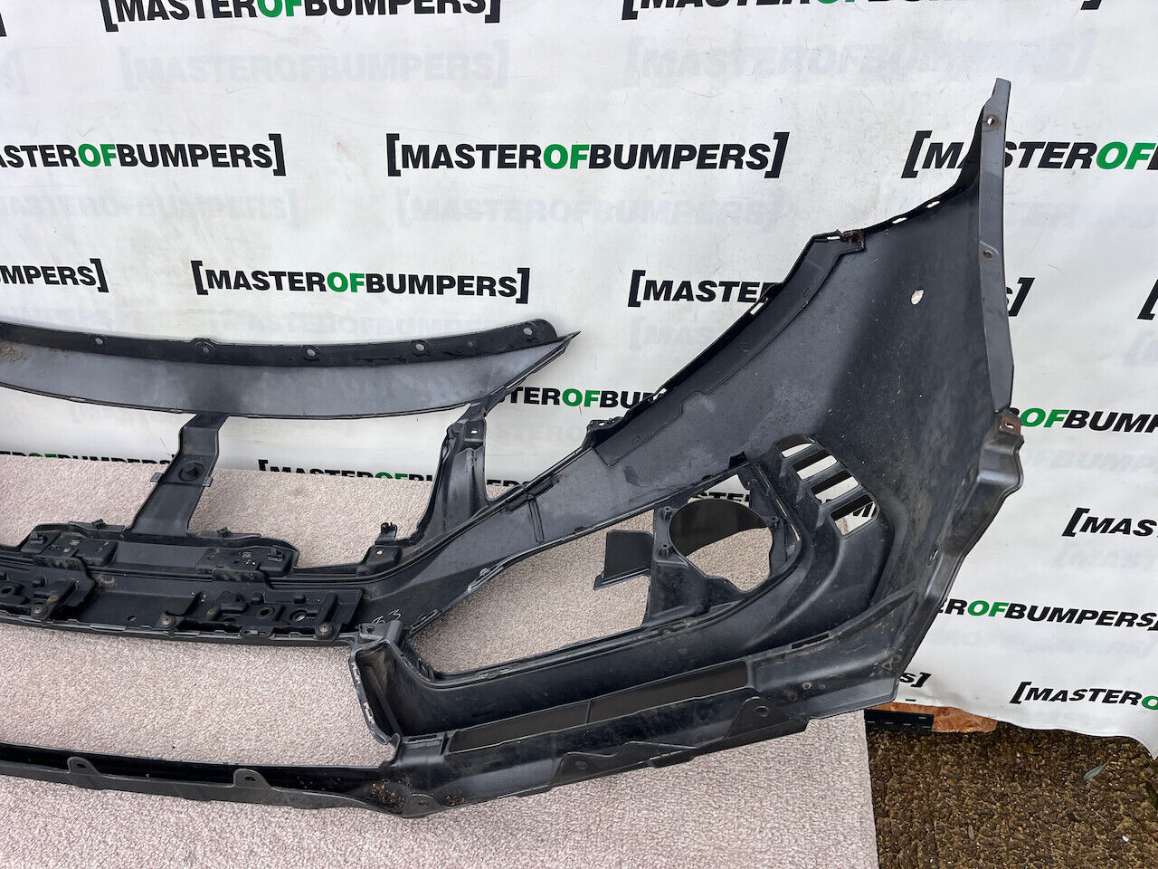 Honda Civic Type R Fk8 Hatchback 2017-2019 Front Bumper Grey Genuine [g690]