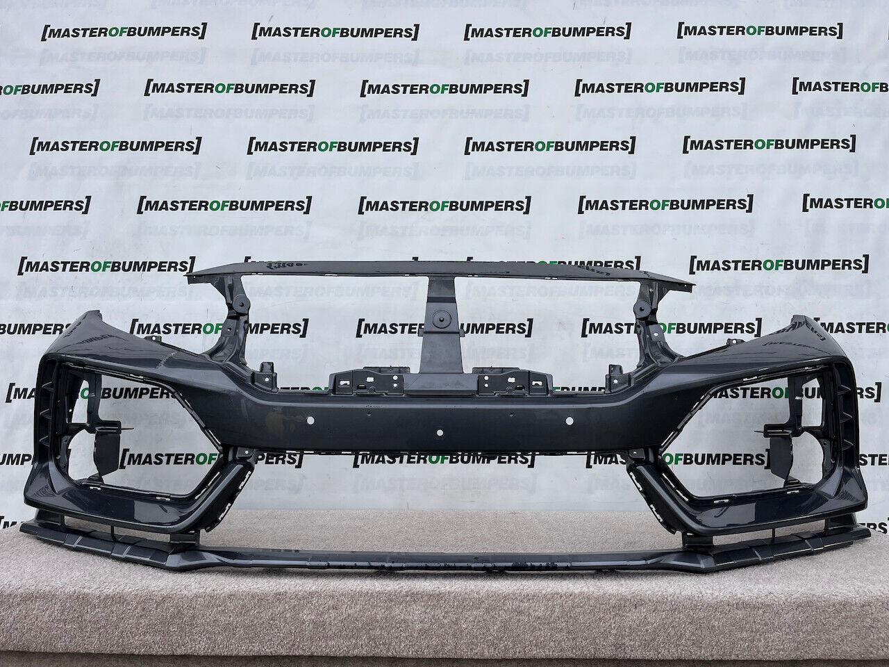 Honda Civic Type R Fk8 Hatchback 2017-2019 Front Bumper Grey Genuine [g690]