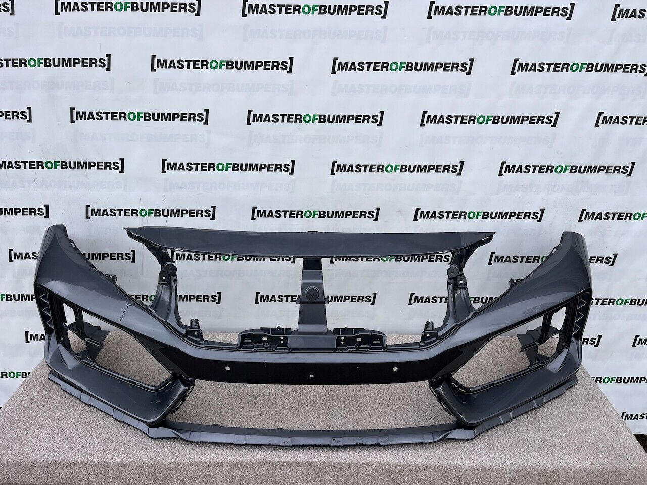 Honda Civic Type R Fk8 Hatchback 2017-2019 Front Bumper Grey Genuine [g690]