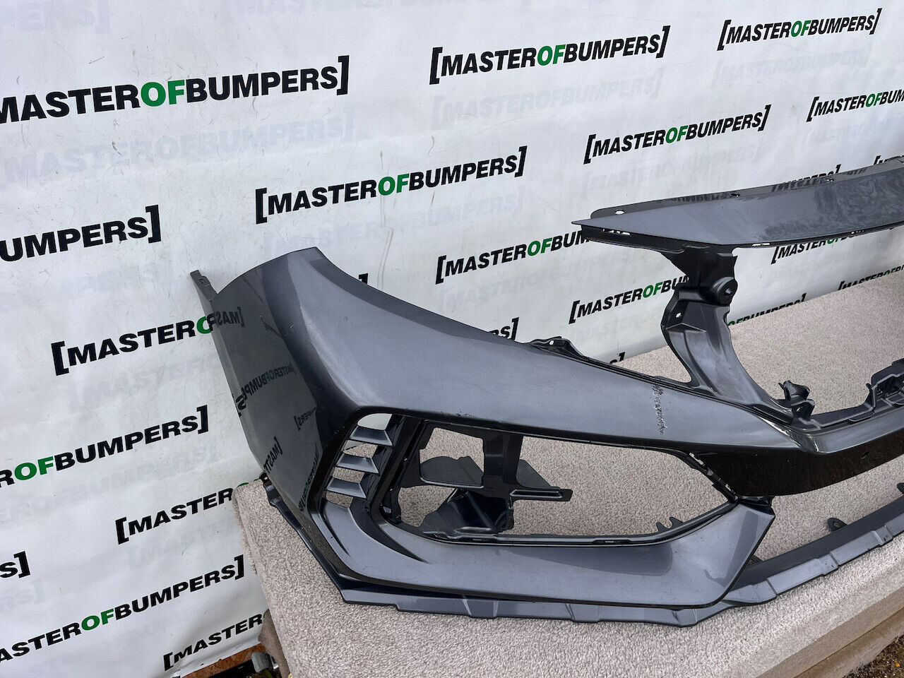 Honda Civic Type R Fk8 Hatchback 2017-2019 Front Bumper Grey Genuine [g690]