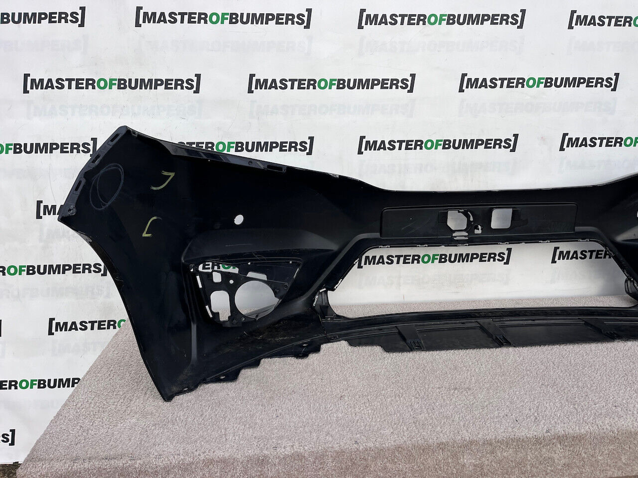 Honda Jazz Mk3 Se V Tec 2015-2017 Front Bumper Black 4 Pdc Genuine [g509]