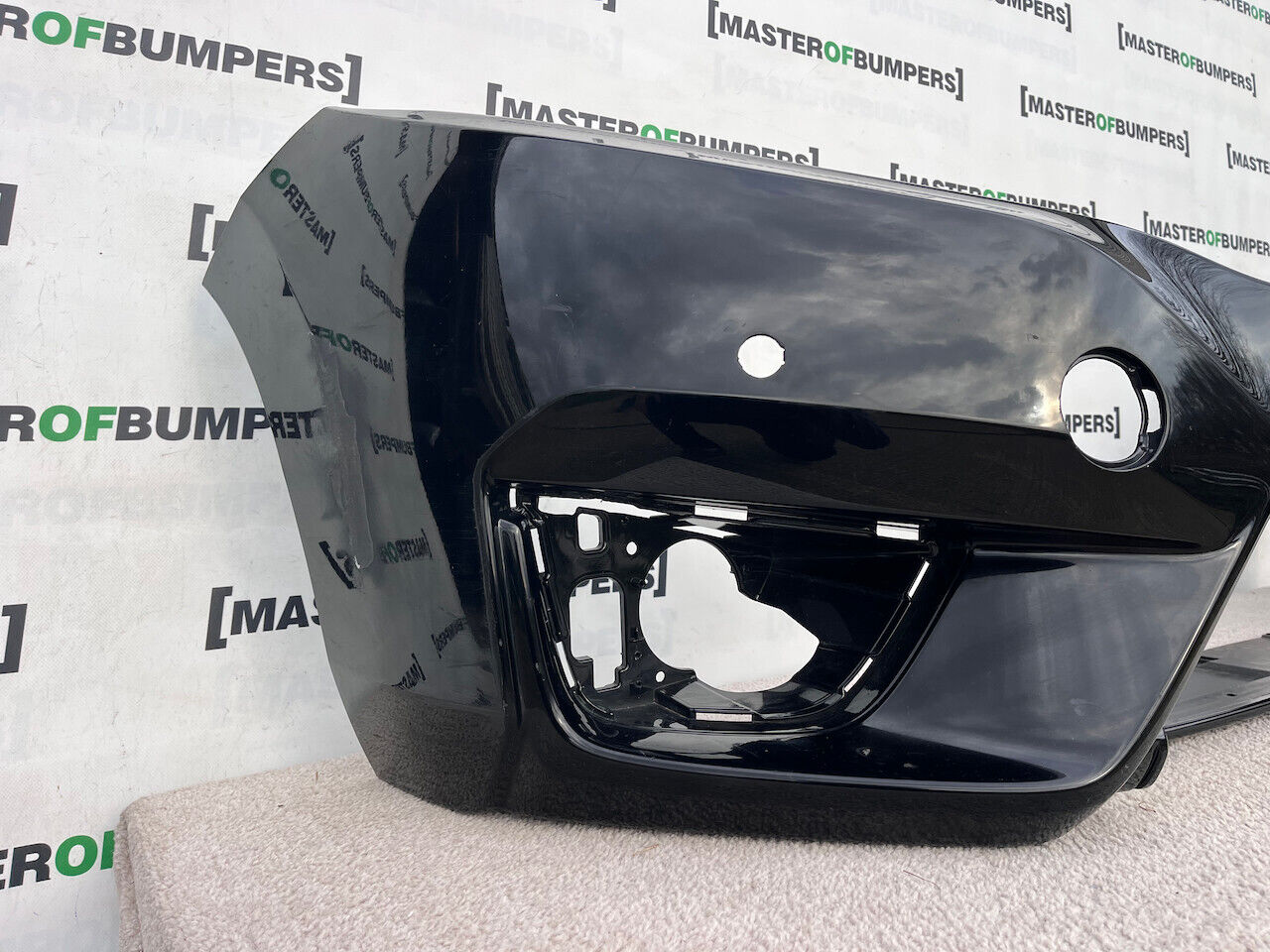 Honda Jazz Mk3 Se V Tec 2015-2017 Front Bumper Black 4 Pdc Genuine [g509]