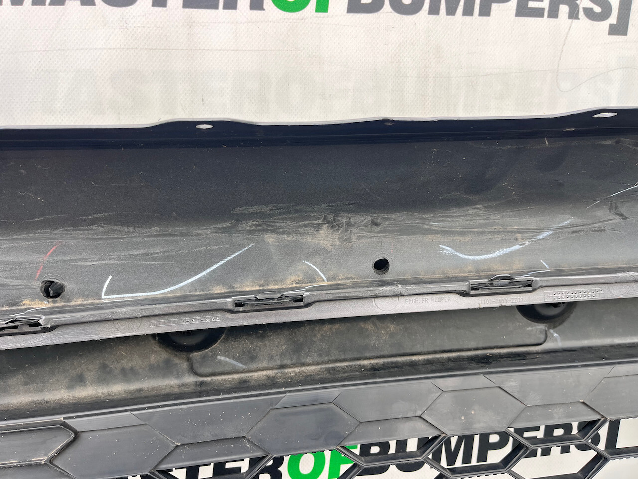 Honda Crv V-tec D-tec Mk5 2019-2022 Front Bumper 4 Pdc + Jets Genuine [g543]