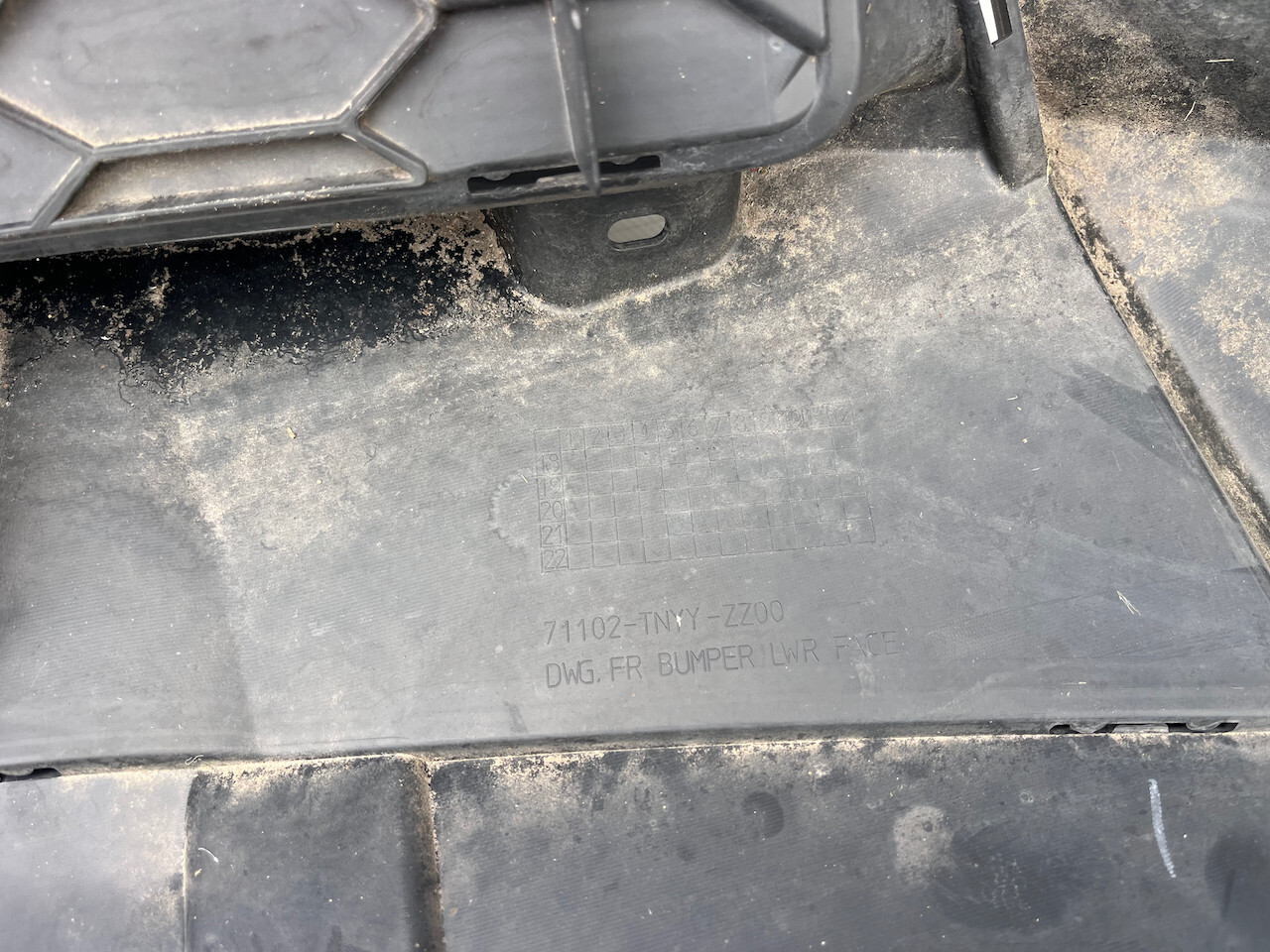 Honda Crv V-tec D-tec Mk5 2019-2022 Front Bumper 4 Pdc + Jets Genuine [g543]