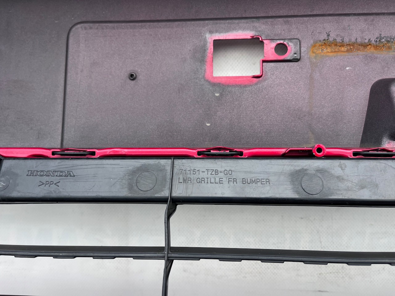 Honda Jazz Ex Hybrid Sr Hatchback 2020-2024 Front Bumper 4 Pdc Genuine [g570]