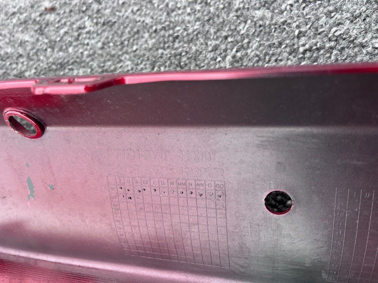 Honda Zr-v Zrv Hybrid Sr Hatchback 2022-2025 Front Bumper 4 Pdc Genuine [g571]