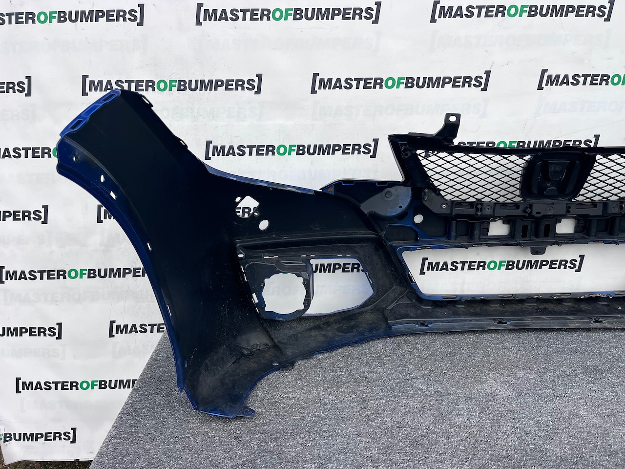 Honda Civic V Tec Sr Hatchback 2015-2017 Front Bumper Pdc +jets Genuine [g590]