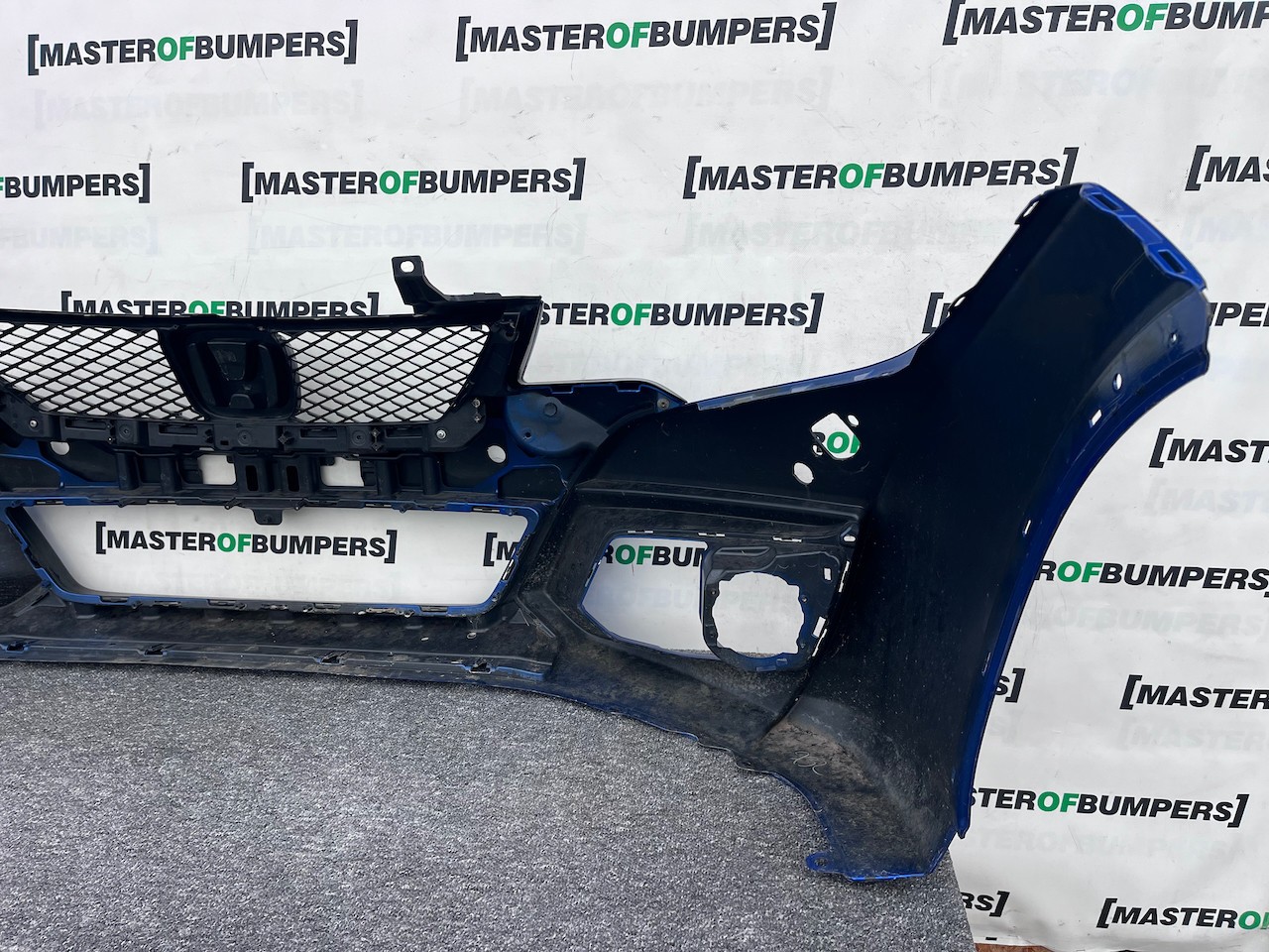 Honda Civic V Tec Sr Hatchback 2015-2017 Front Bumper Pdc +jets Genuine [g590]