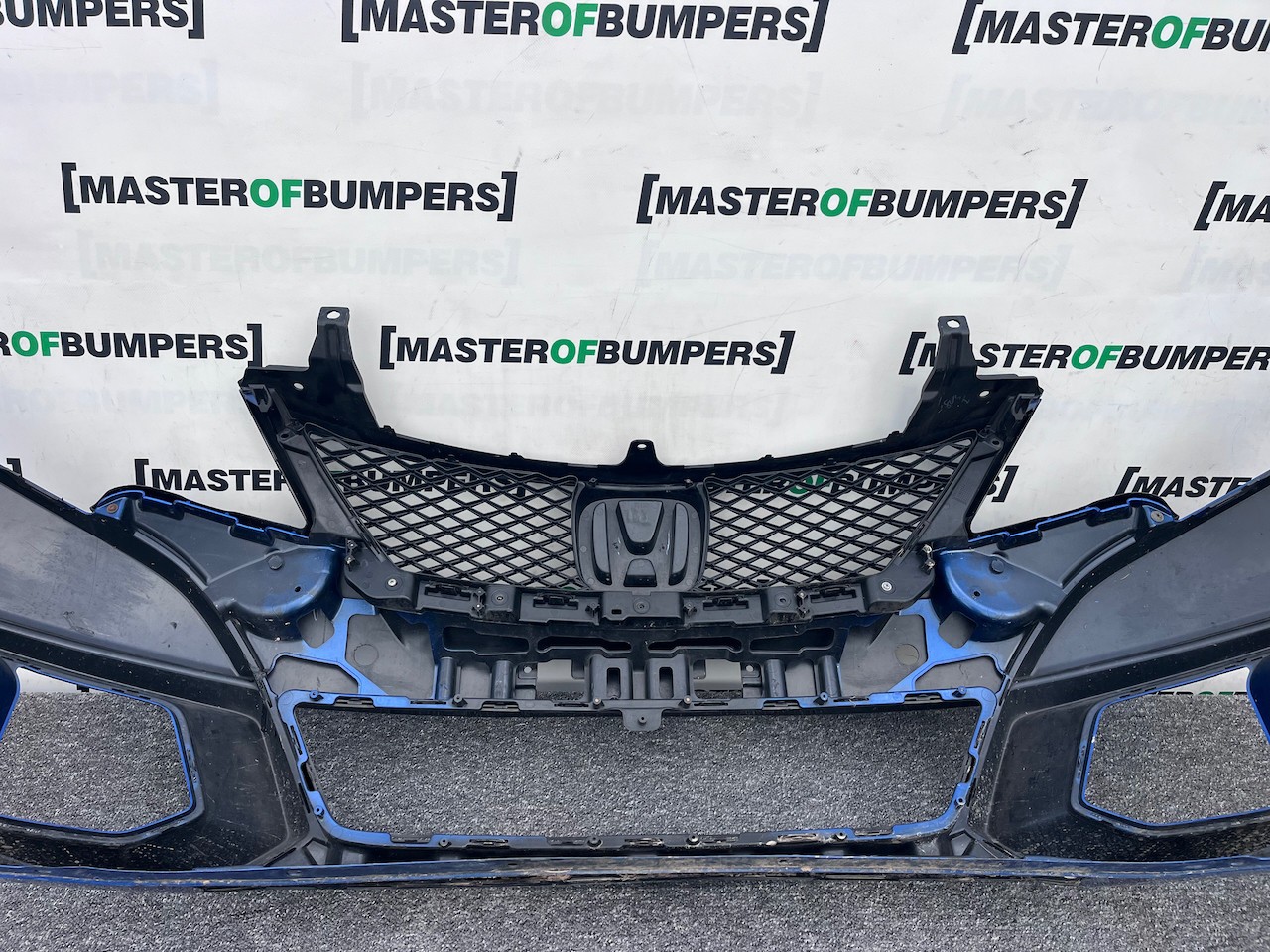 Honda Civic V Tec Sr Hatchback 2015-2017 Front Bumper Pdc +jets Genuine [g590]