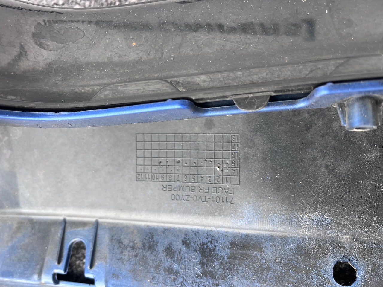 Honda Civic V Tec Sr Hatchback 2015-2017 Front Bumper Pdc +jets Genuine [g590]