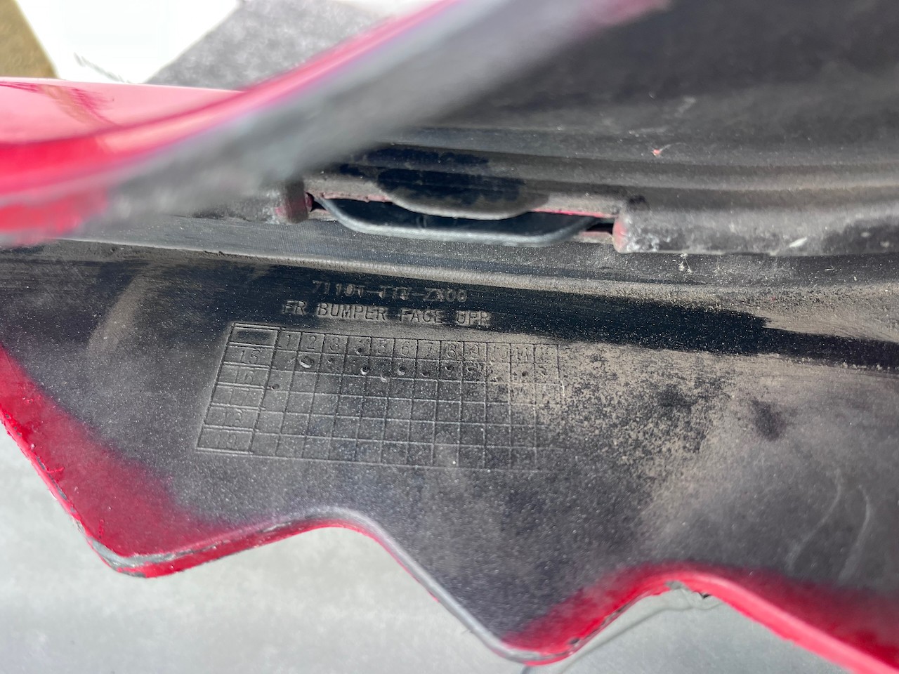 Honda Crv Elegance Mk4 Lift 2015-2017 Front Bumper 4 Pdc Jets Genuine [g592]