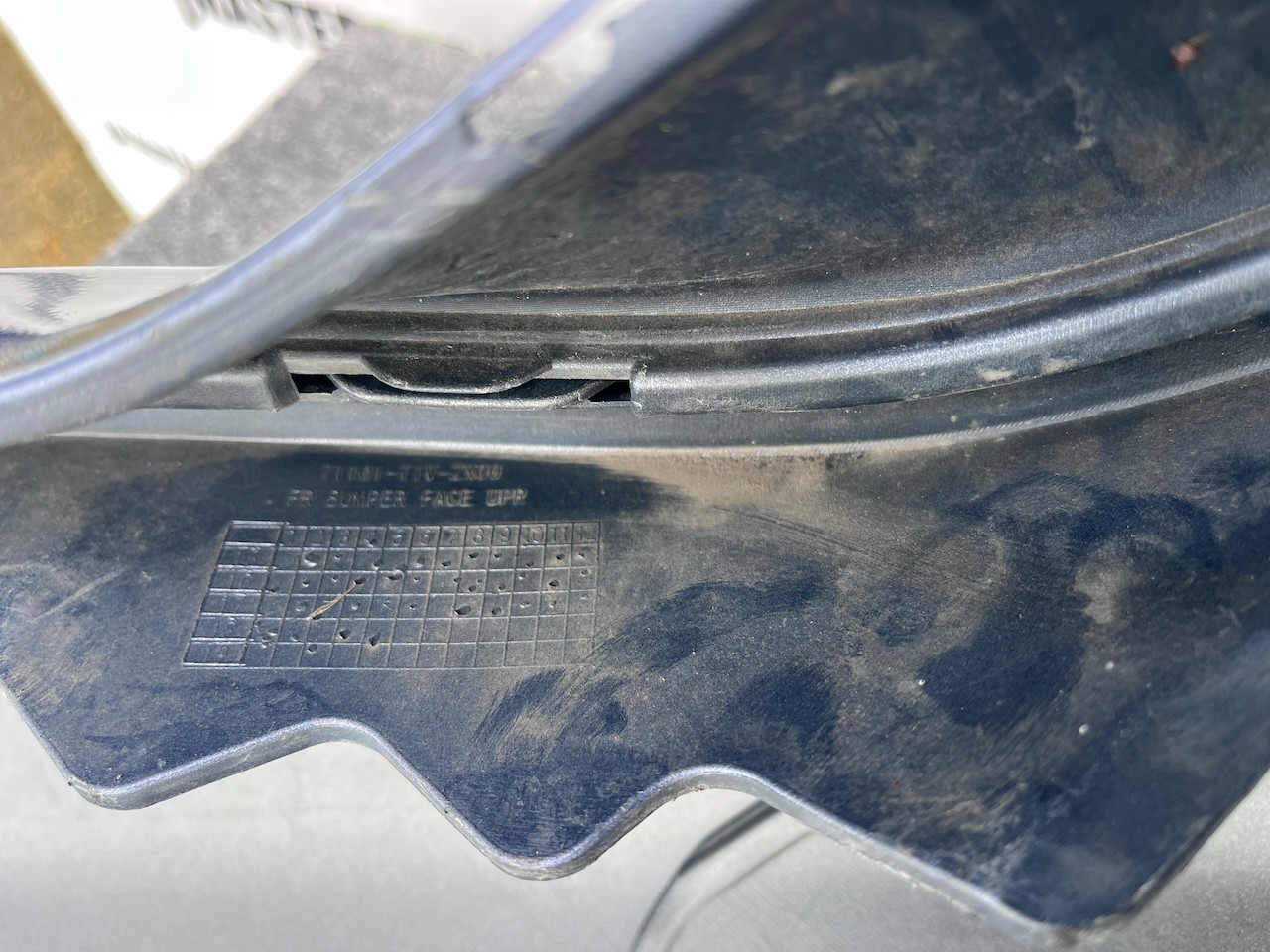 Honda Crv Elegance Mk4 Lift 2015-2017 Front Bumper 4 Pdc No Jets Genuine [g594]