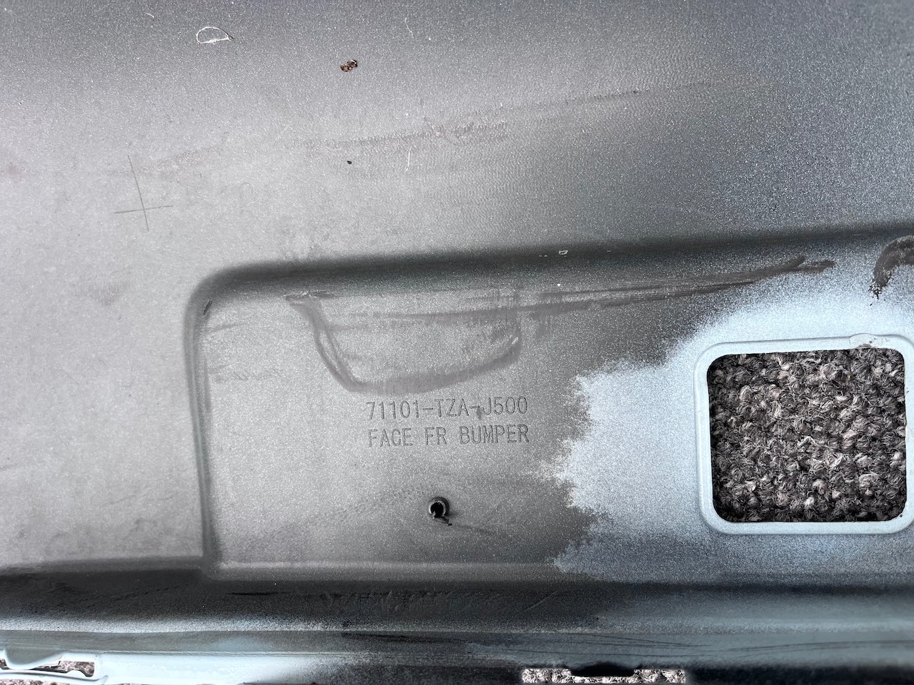 Honda Jazz Crosstar Ex Mk4 Hatchback 2021-2024 Front Bumper Genuine [g605]