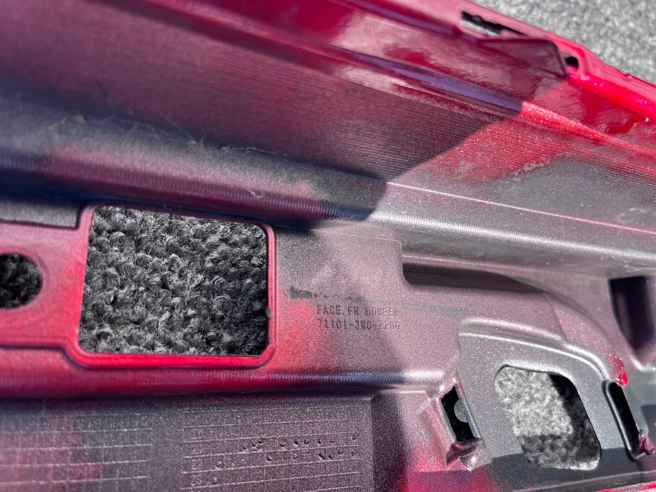 Honda Hr-v Hrv Advance Style 2021 - 2025 Front Bumper 4 Pdc Genuine [g615]