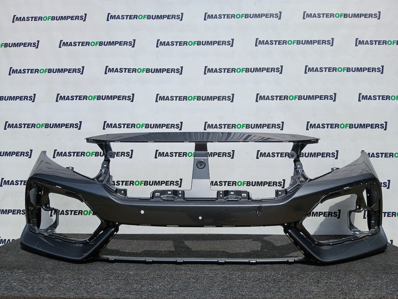 Honda Civic Turbo Cx Fk8 Hatchback 2017-2019 Front Bumper No Jets Genuine [g632]
