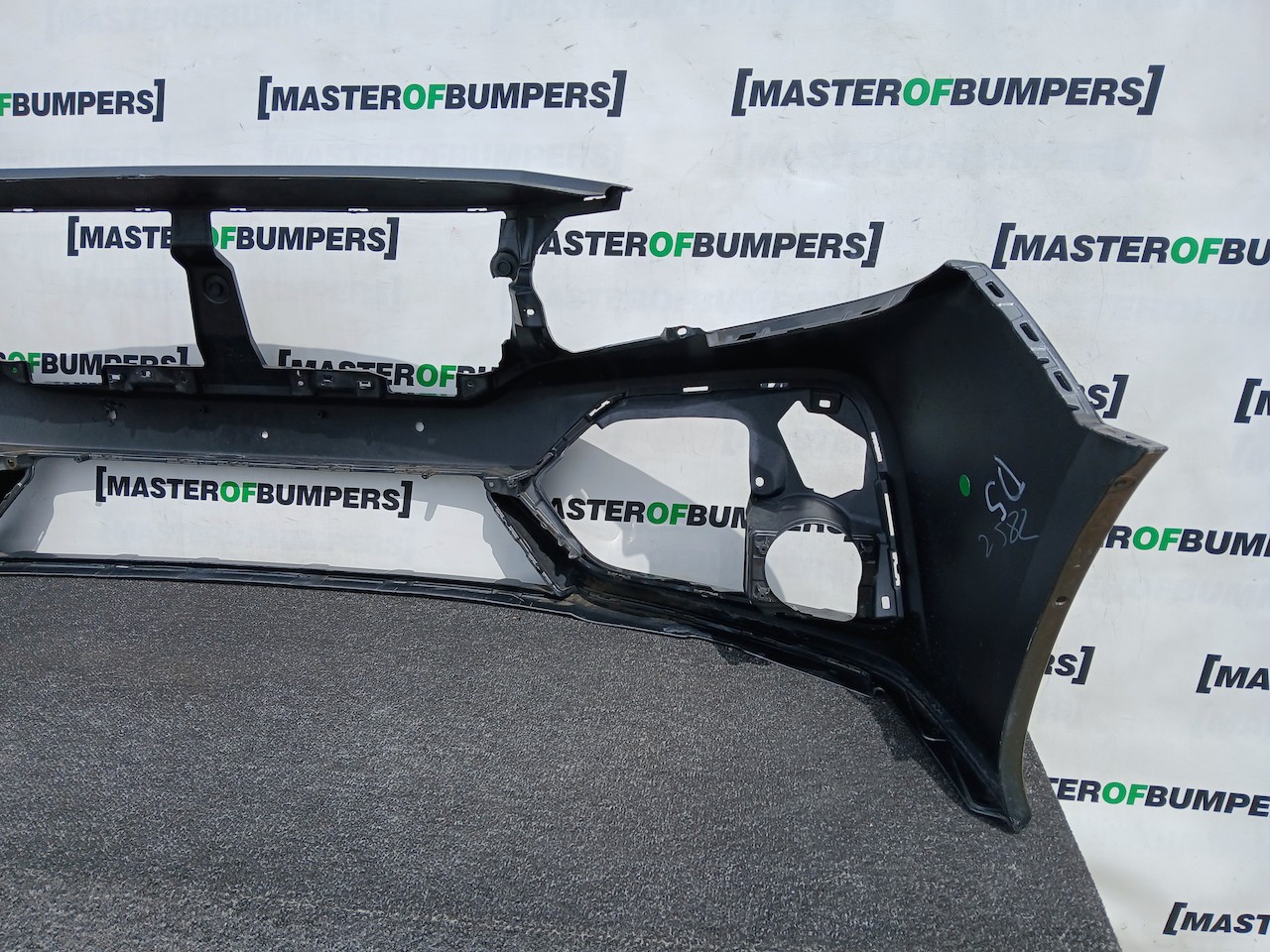 Honda Civic Turbo Cx Fk8 Hatchback 2017-2019 Front Bumper No Jets Genuine [g632]