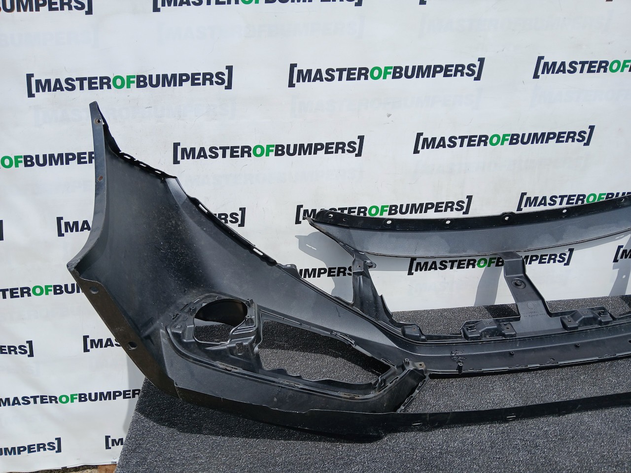 Honda Civic Turbo Cx Fk8 Hatchback 2017-2019 Front Bumper No Jets Genuine [g632]