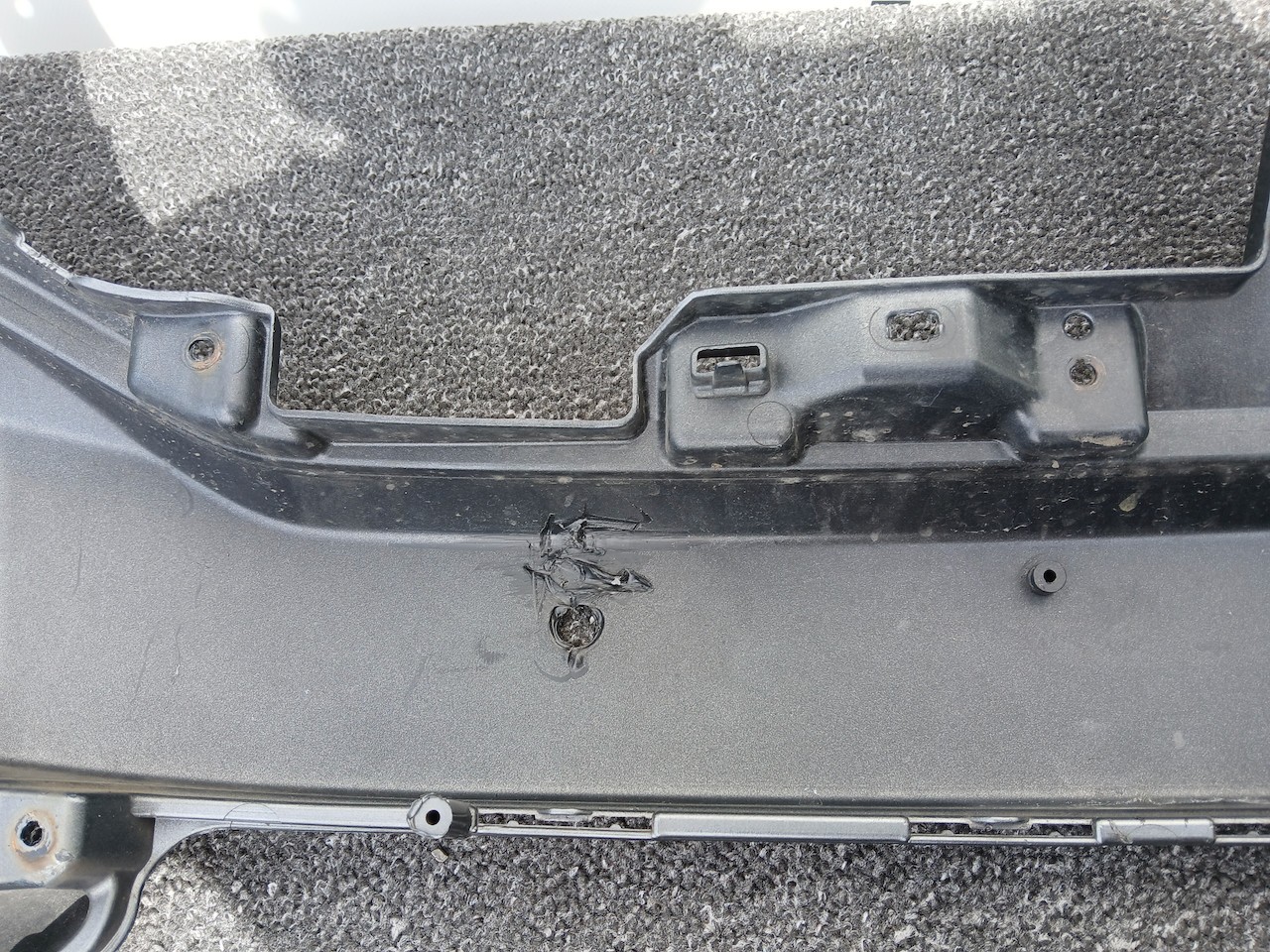 Honda Civic Turbo Cx Fk8 Hatchback 2017-2019 Front Bumper No Jets Genuine [g632]