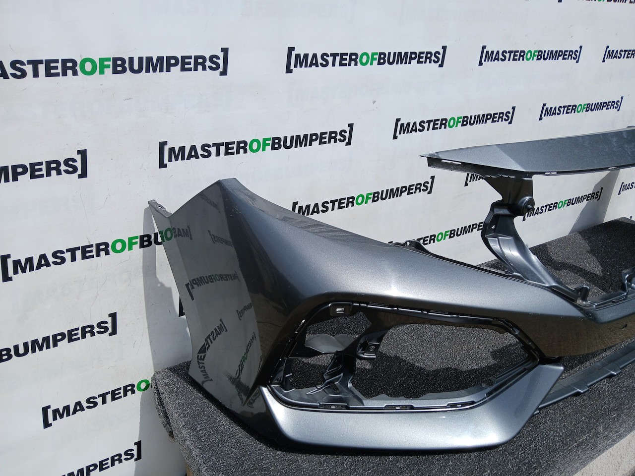 Honda Civic Turbo Cx Fk8 Hatchback 2017-2019 Front Bumper No Jets Genuine [g632]