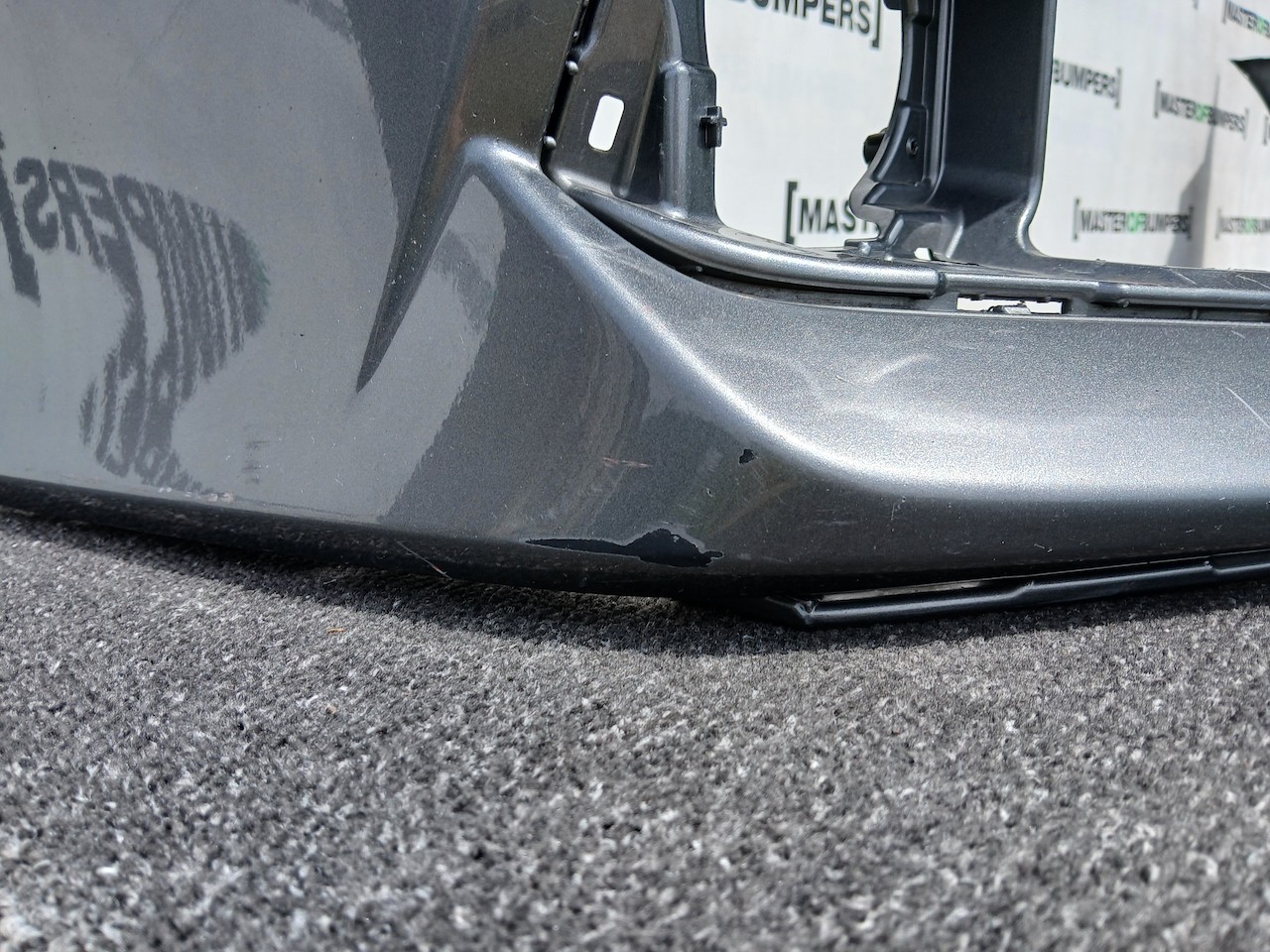 Honda Civic Turbo Cx Fk8 Hatchback 2017-2019 Front Bumper No Jets Genuine [g632]