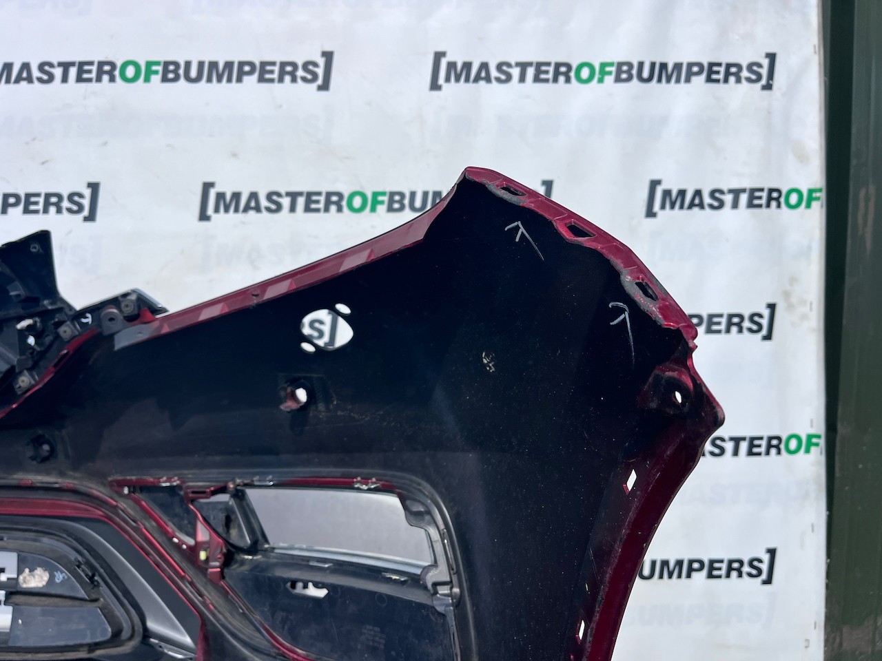 Honda Crv Elegance Mk4 Lift 2015-2017 Front Bumper 4 Pdc Jets Genuine [g638]