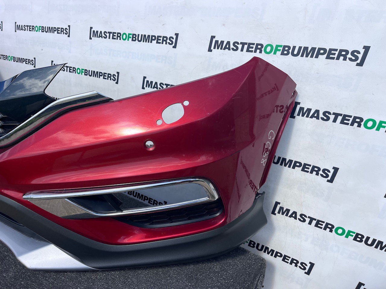 Honda Crv Elegance Mk4 Lift 2015-2017 Front Bumper 4 Pdc Jets Genuine [g638]