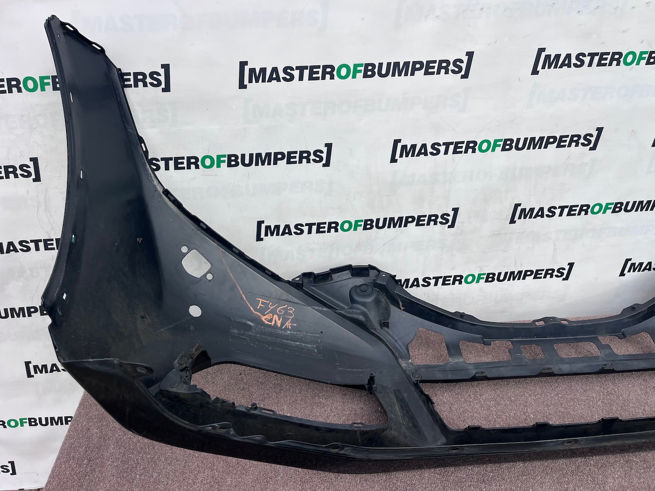 Honda Civic I-vtec Mk9 2012-2015 Front Bumper 4 Pdc + Jets Genuine [g647]