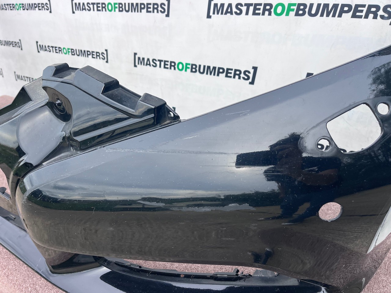 Honda Civic I-vtec Mk9 2012-2015 Front Bumper 4 Pdc + Jets Genuine [g647]