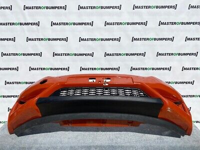 Honda Jazz Mk3 2015-2018 Front Bumper In Orange Genuine [g177]