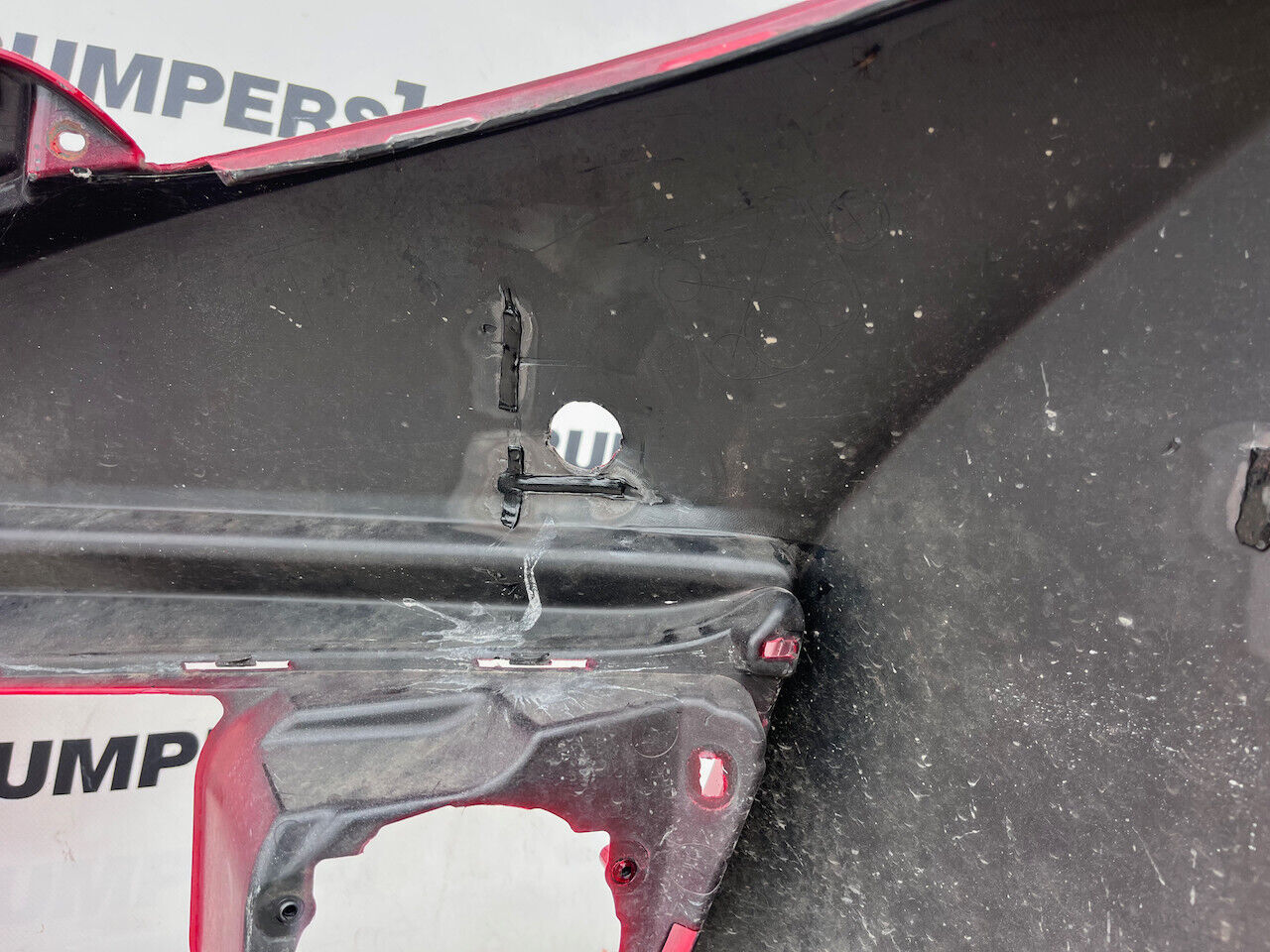 Honda Civic Type R Gt Mk9 2015-2017 Front Bumper 4 Pdc No Jets Genuine [g455]