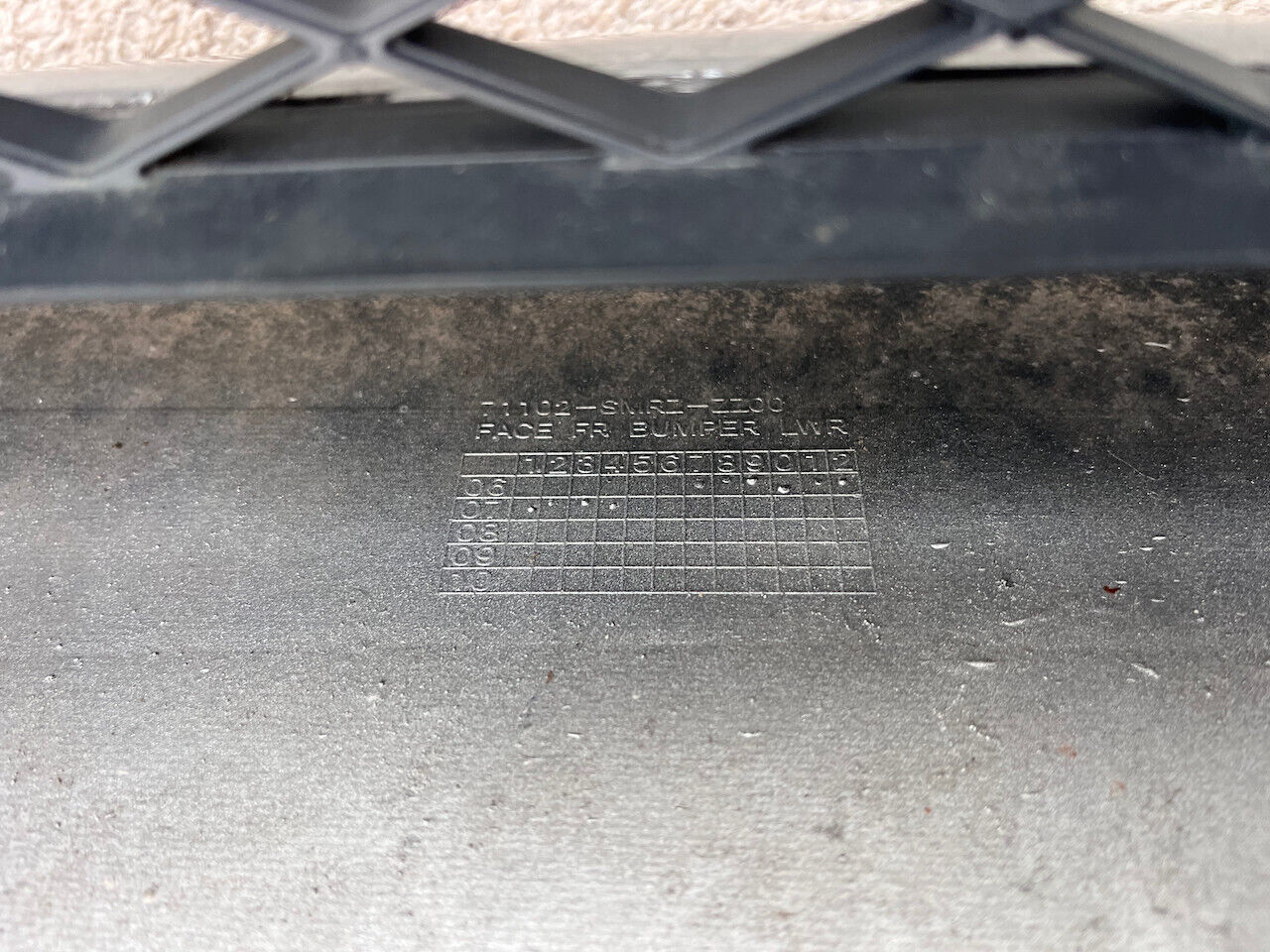 Honda Civic Mk8 Hatchback Type S Type R 2008-2011 Front Bumper Genuine [g488]