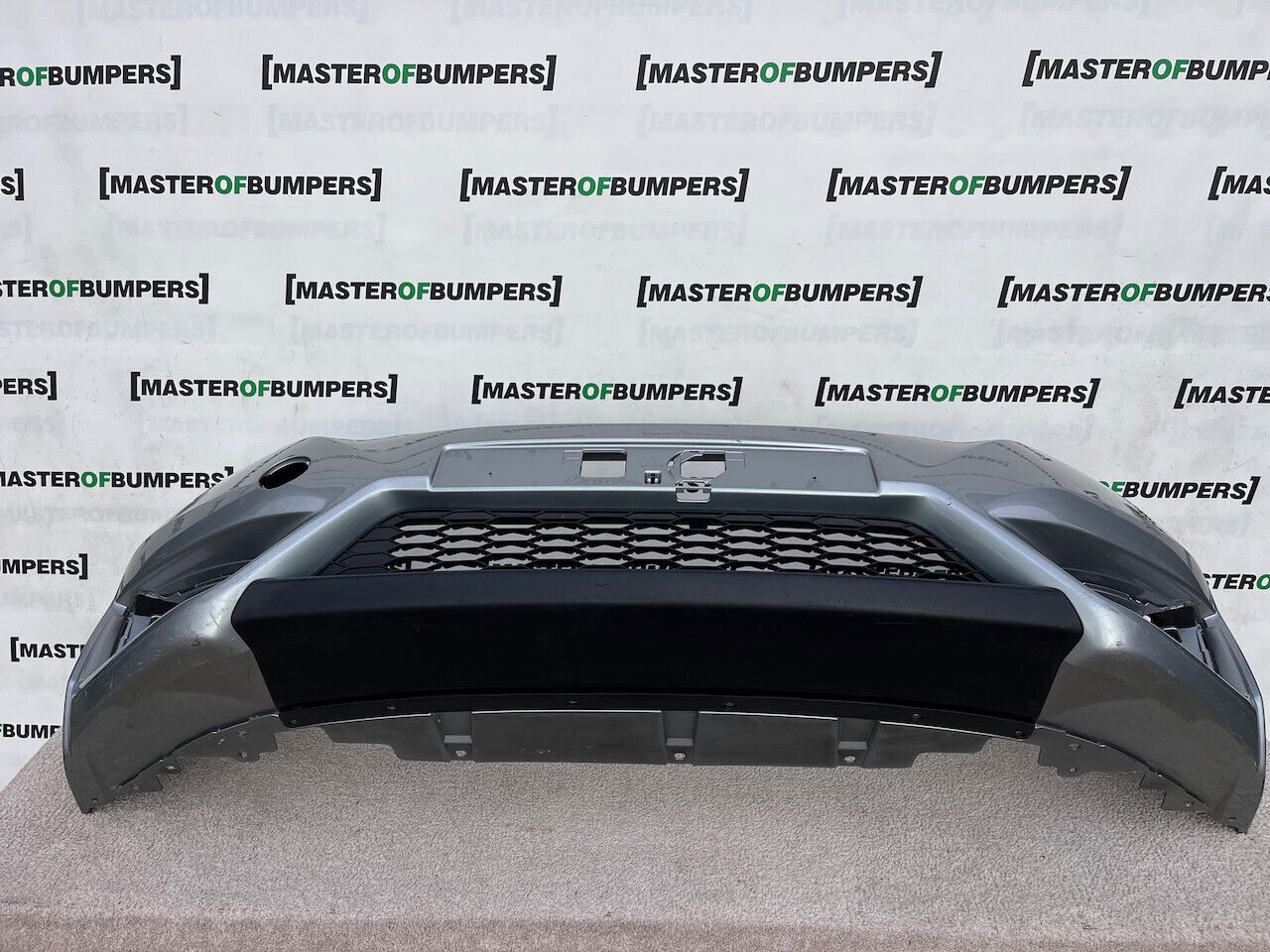 Honda Jazz Mk3 Se V Tec 2015-2017 Front Bumper Grey No Pdc Genuine [g510]