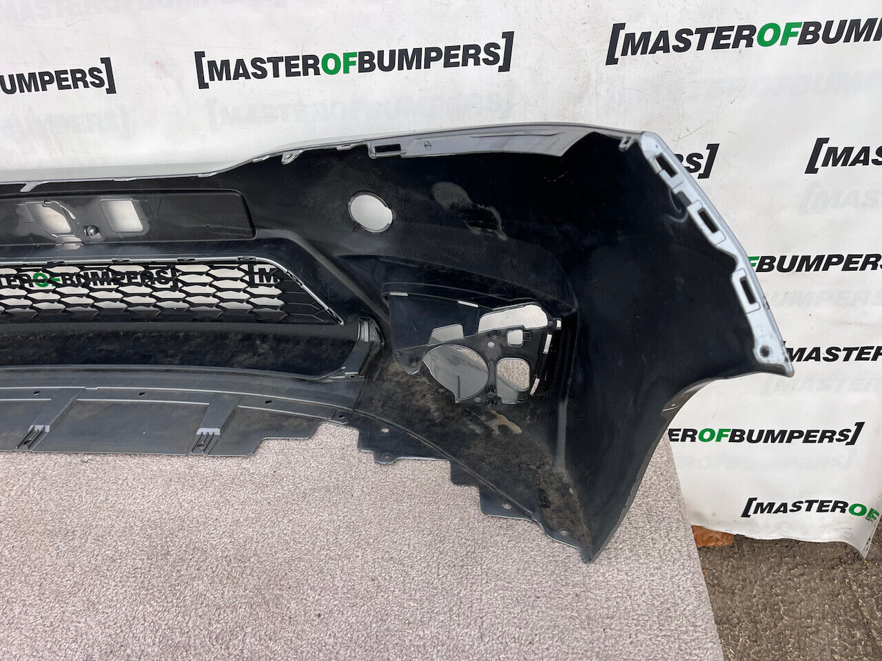 Honda Jazz Mk3 Se V Tec 2015-2017 Front Bumper Grey No Pdc Genuine [g510]