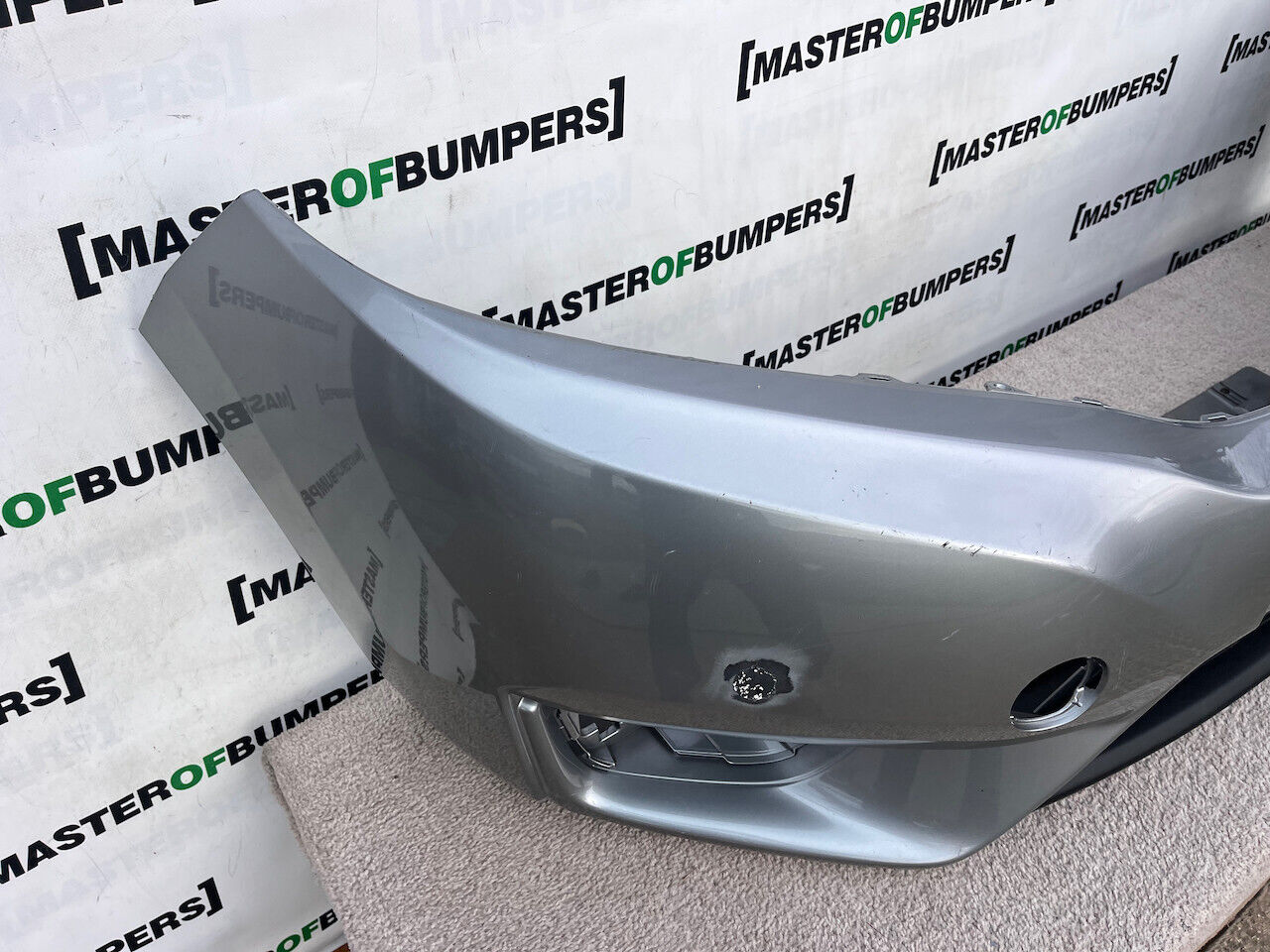 Honda Jazz Mk3 Se V Tec 2015-2017 Front Bumper Grey No Pdc Genuine [g510]