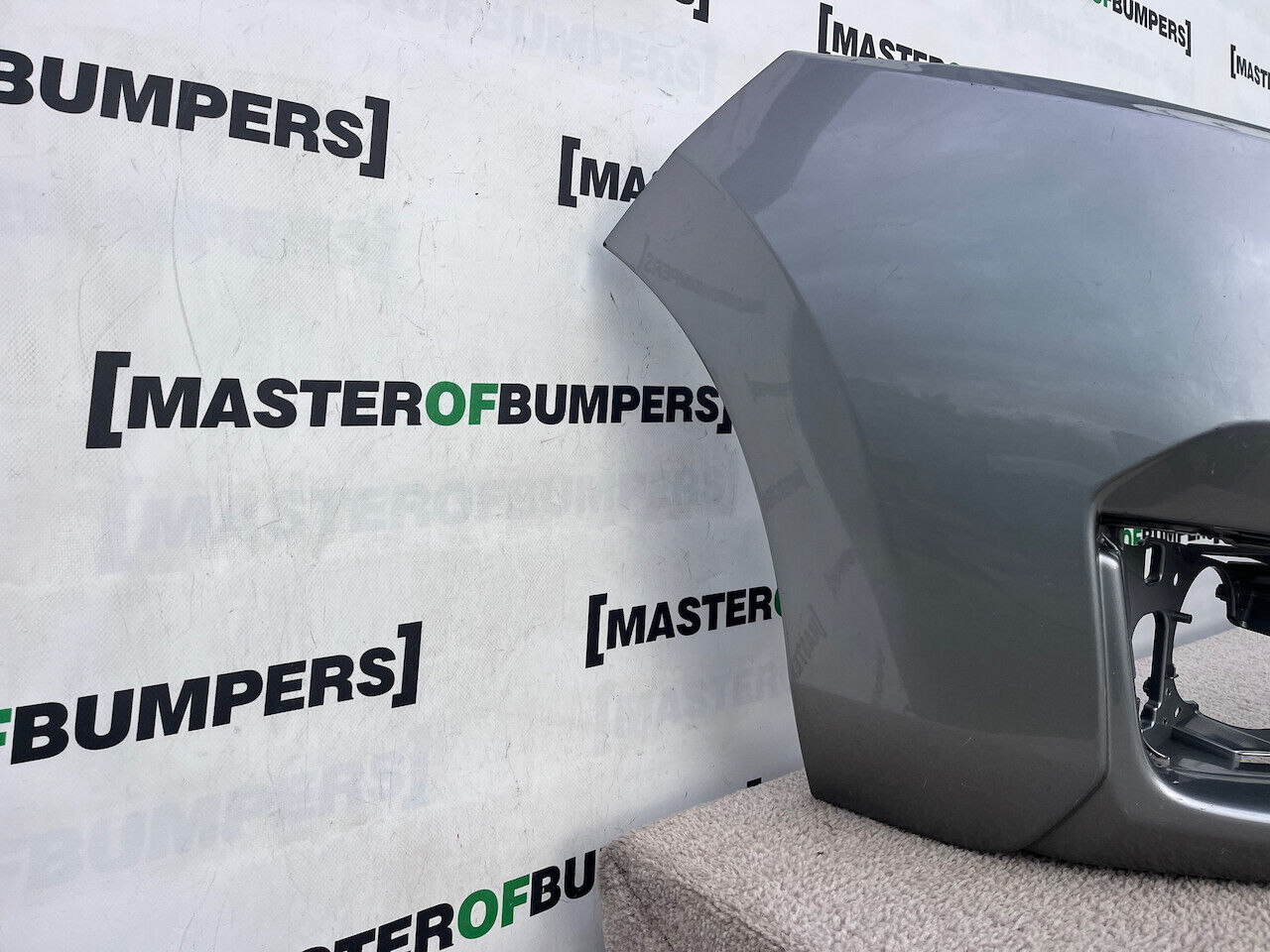 Honda Jazz Mk3 Se V Tec 2015-2017 Front Bumper Grey No Pdc Genuine [g510]