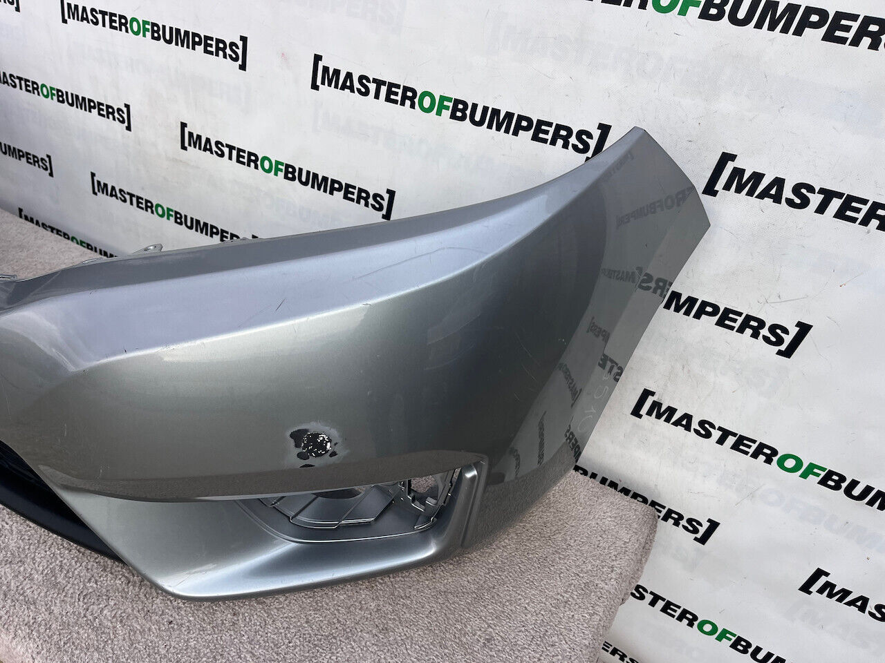 Honda Jazz Mk3 Se V Tec 2015-2017 Front Bumper Grey No Pdc Genuine [g510]