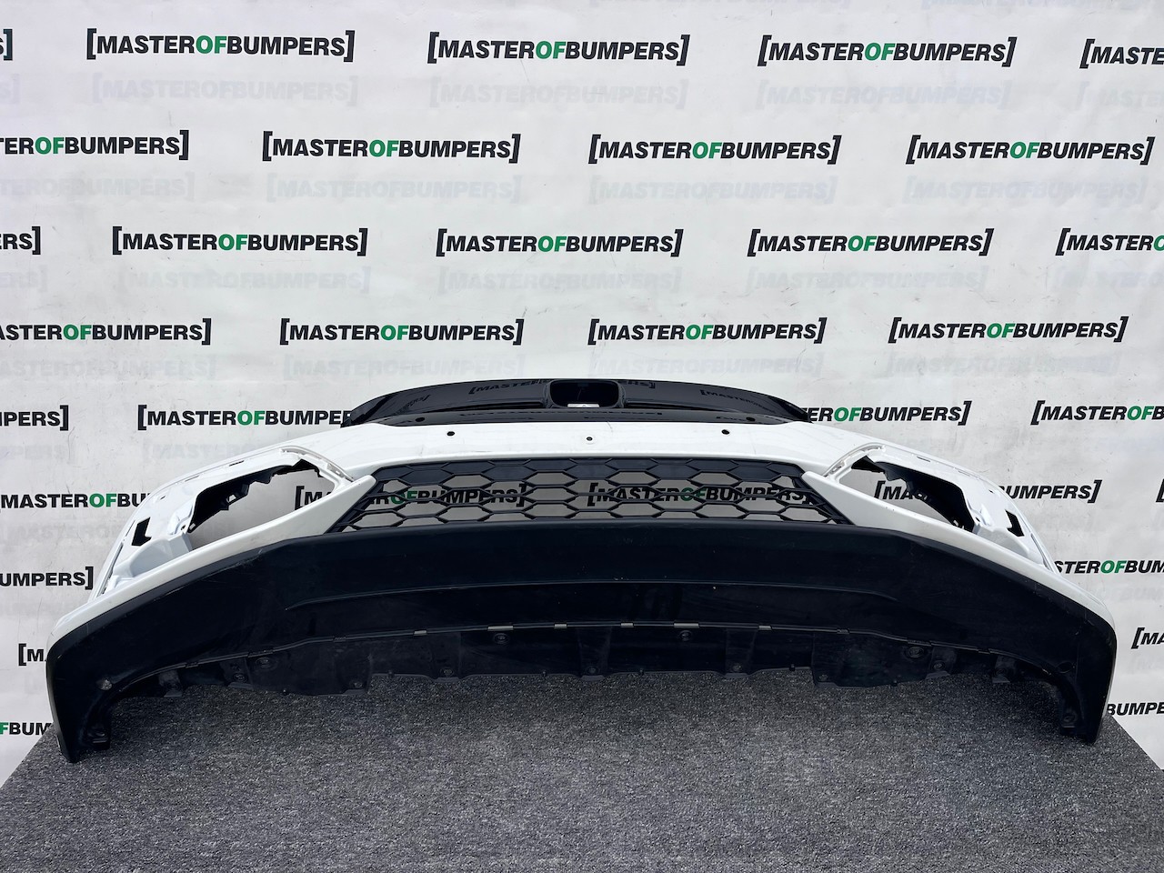 Honda Civic Ex Vtec Turbo Hatchback 2017-2021 Front Bumper White Genuine [m478]